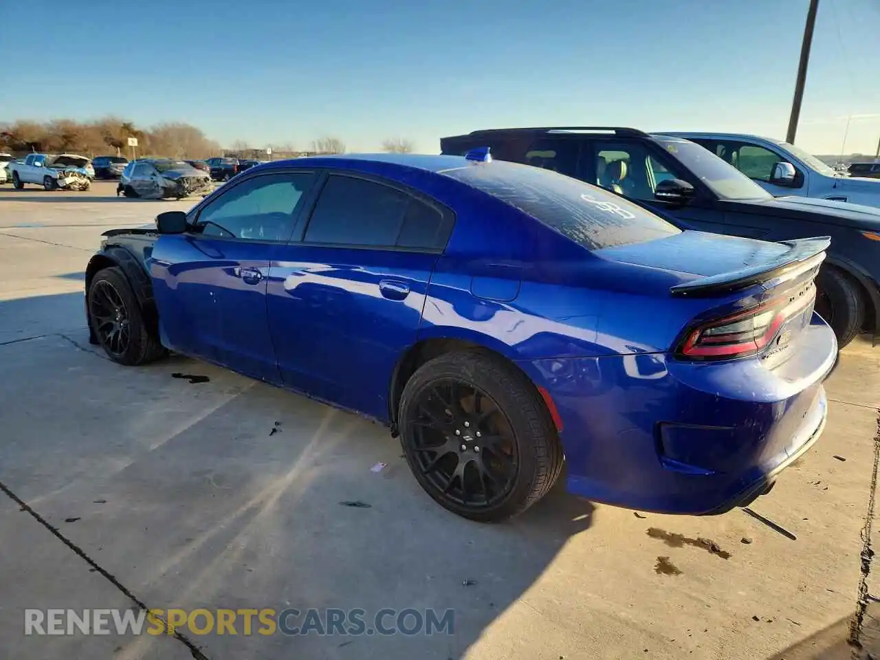 2 Photograph of a damaged car 2C3CDXCT7MH504017 DODGE CHARGER 2021