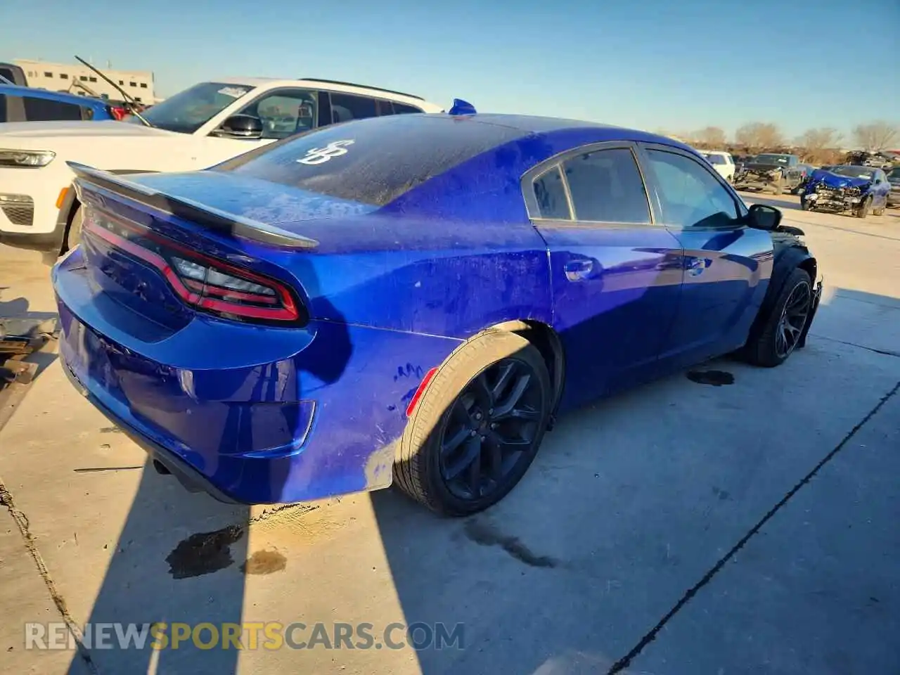 3 Photograph of a damaged car 2C3CDXCT7MH504017 DODGE CHARGER 2021