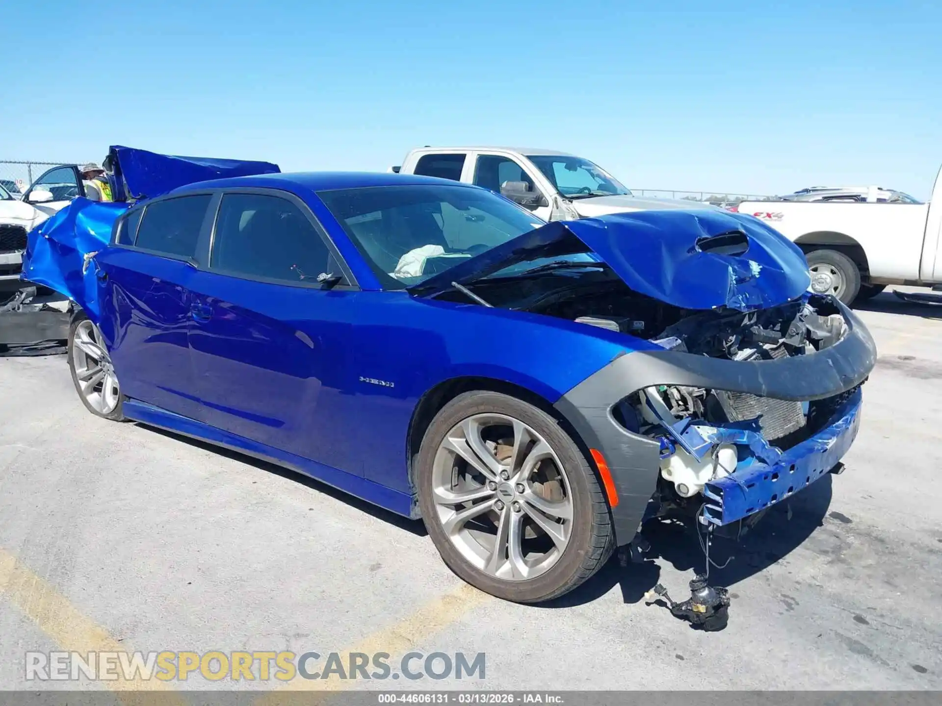 1 Photograph of a damaged car 2C3CDXCT7MH547868 DODGE CHARGER 2021