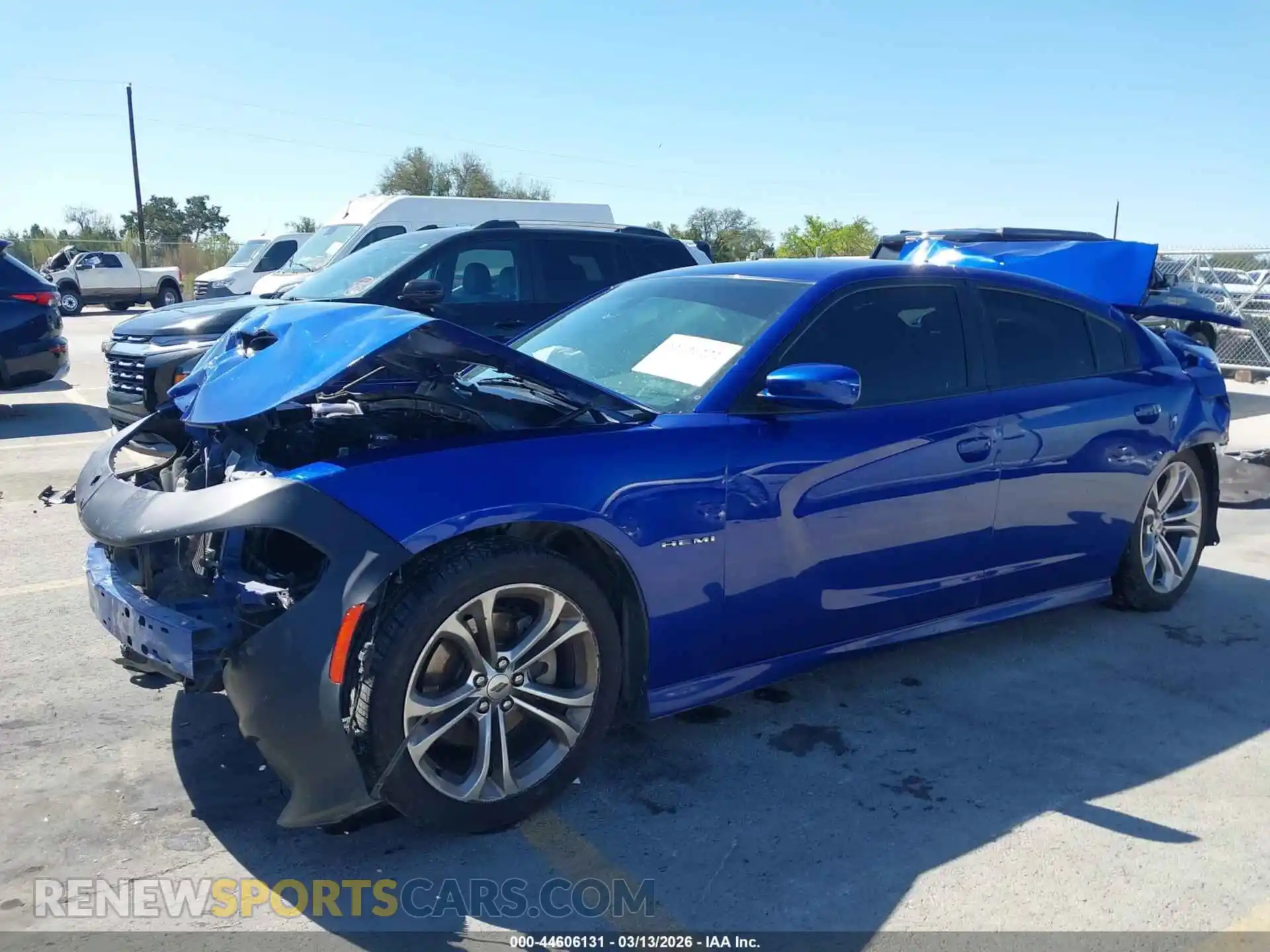 2 Photograph of a damaged car 2C3CDXCT7MH547868 DODGE CHARGER 2021