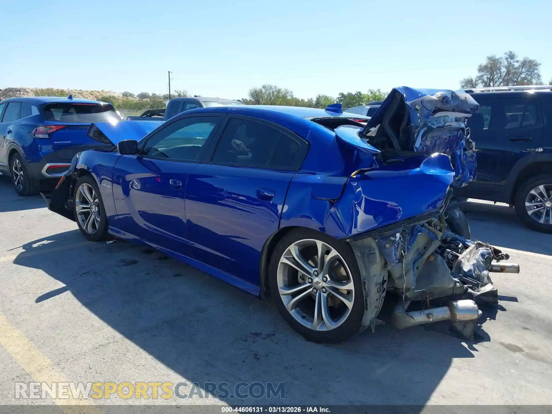 3 Photograph of a damaged car 2C3CDXCT7MH547868 DODGE CHARGER 2021