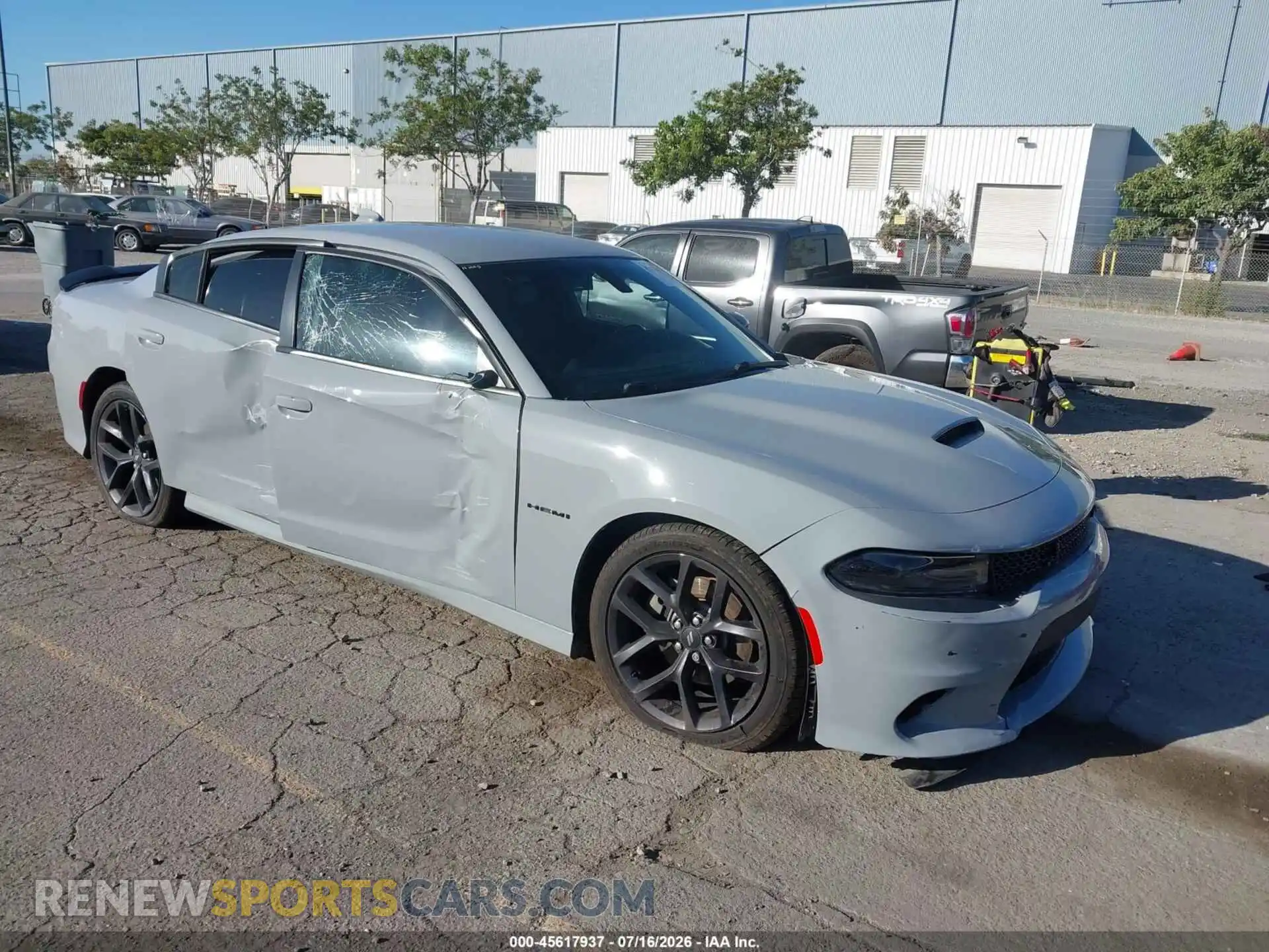 1 Photograph of a damaged car 2C3CDXCT7MH574553 DODGE CHARGER 2021