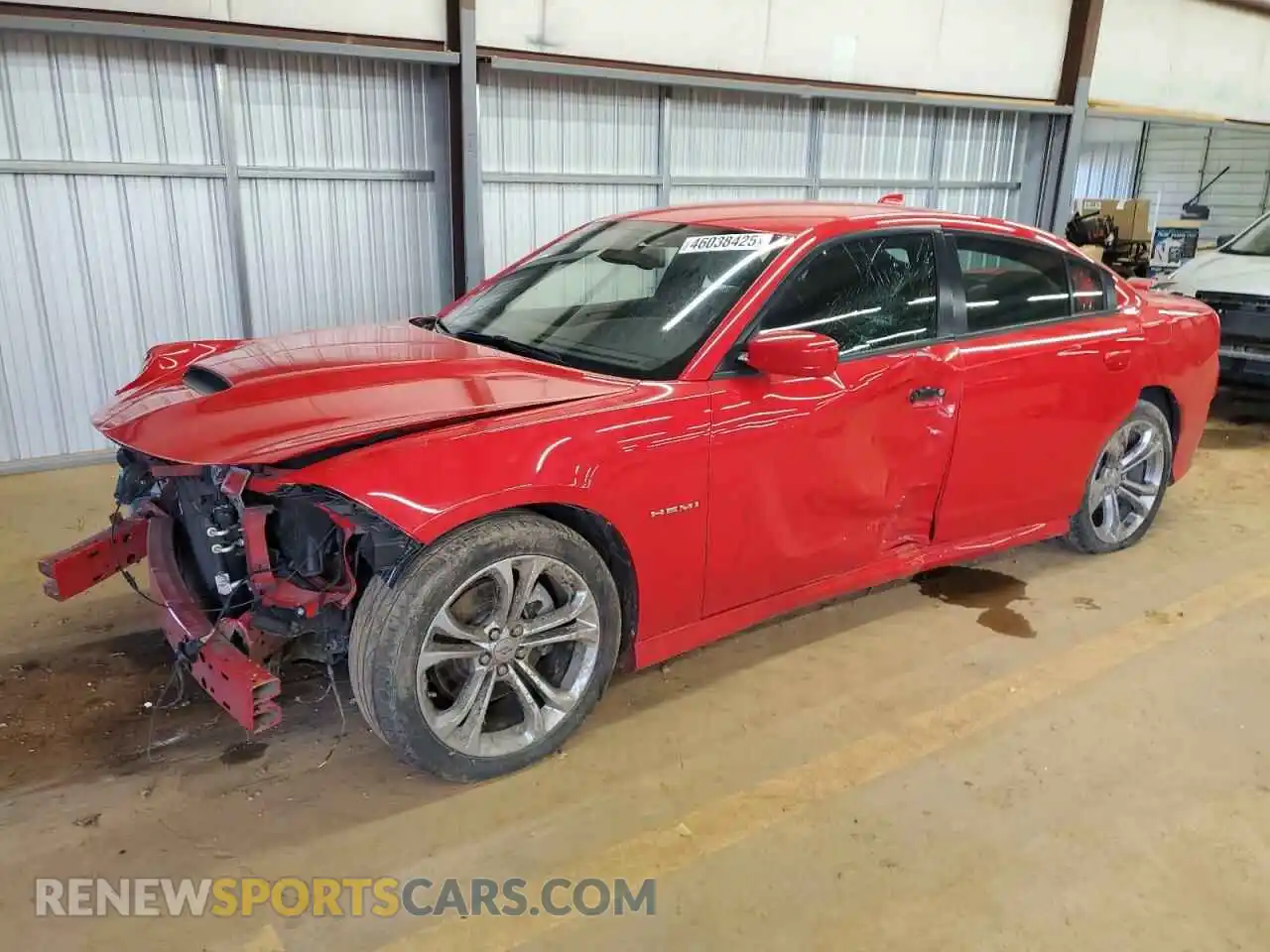 1 fotografías del automóvil dañado 2C3CDXCT7MH584127 DODGE CHARGER 2021