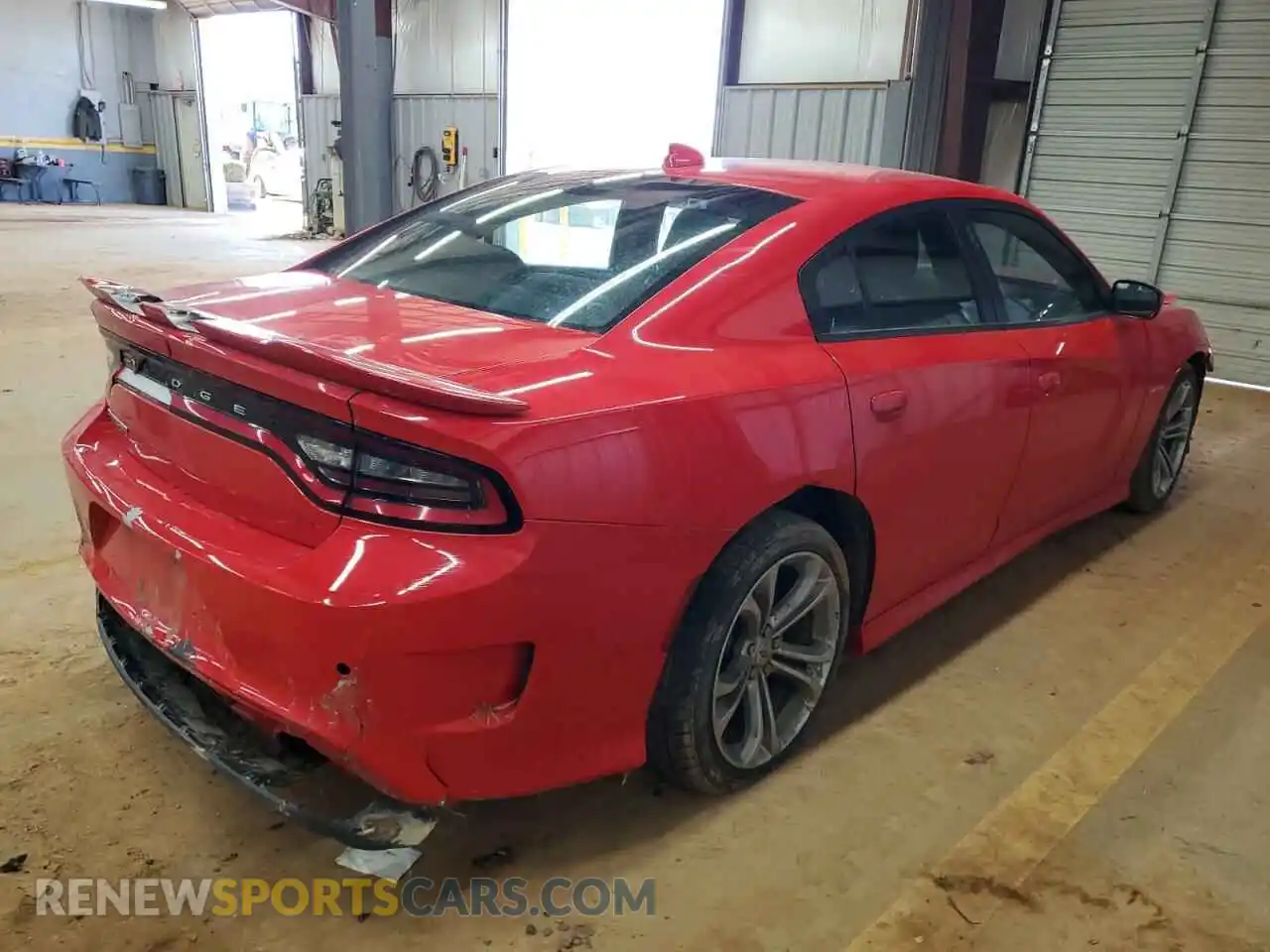 3 fotografías del automóvil dañado 2C3CDXCT7MH584127 DODGE CHARGER 2021