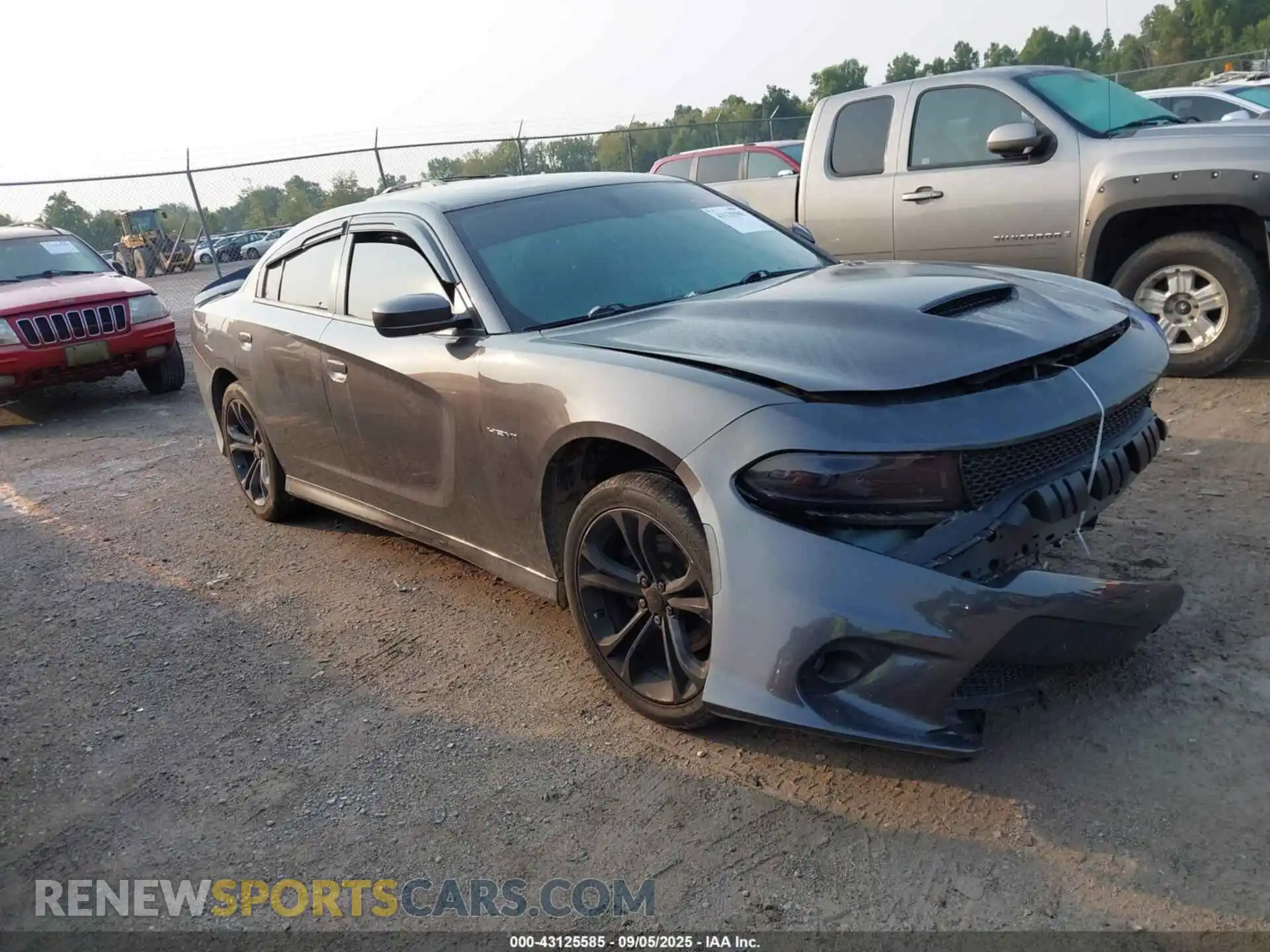 1 Photograph of a damaged car 2C3CDXCT7MH594446 DODGE CHARGER 2021
