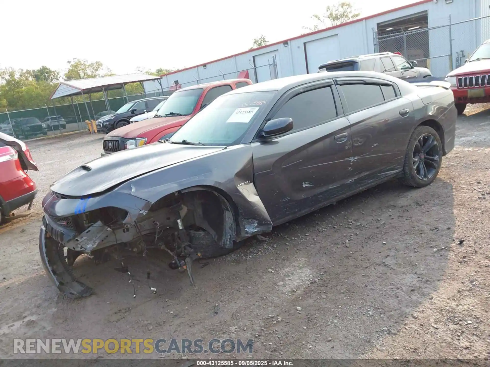 2 Photograph of a damaged car 2C3CDXCT7MH594446 DODGE CHARGER 2021