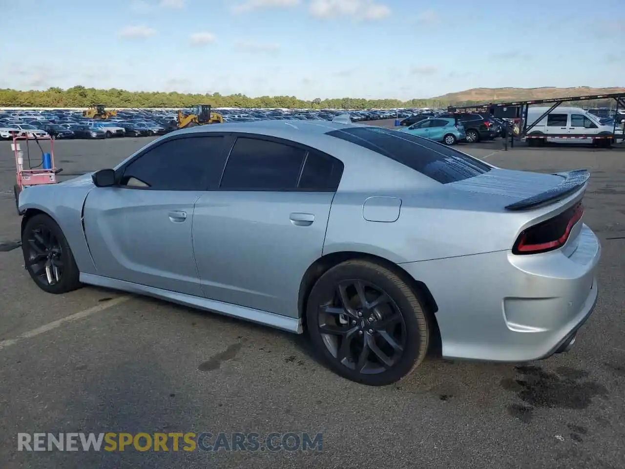 2 Photograph of a damaged car 2C3CDXCT7MH632872 DODGE CHARGER 2021
