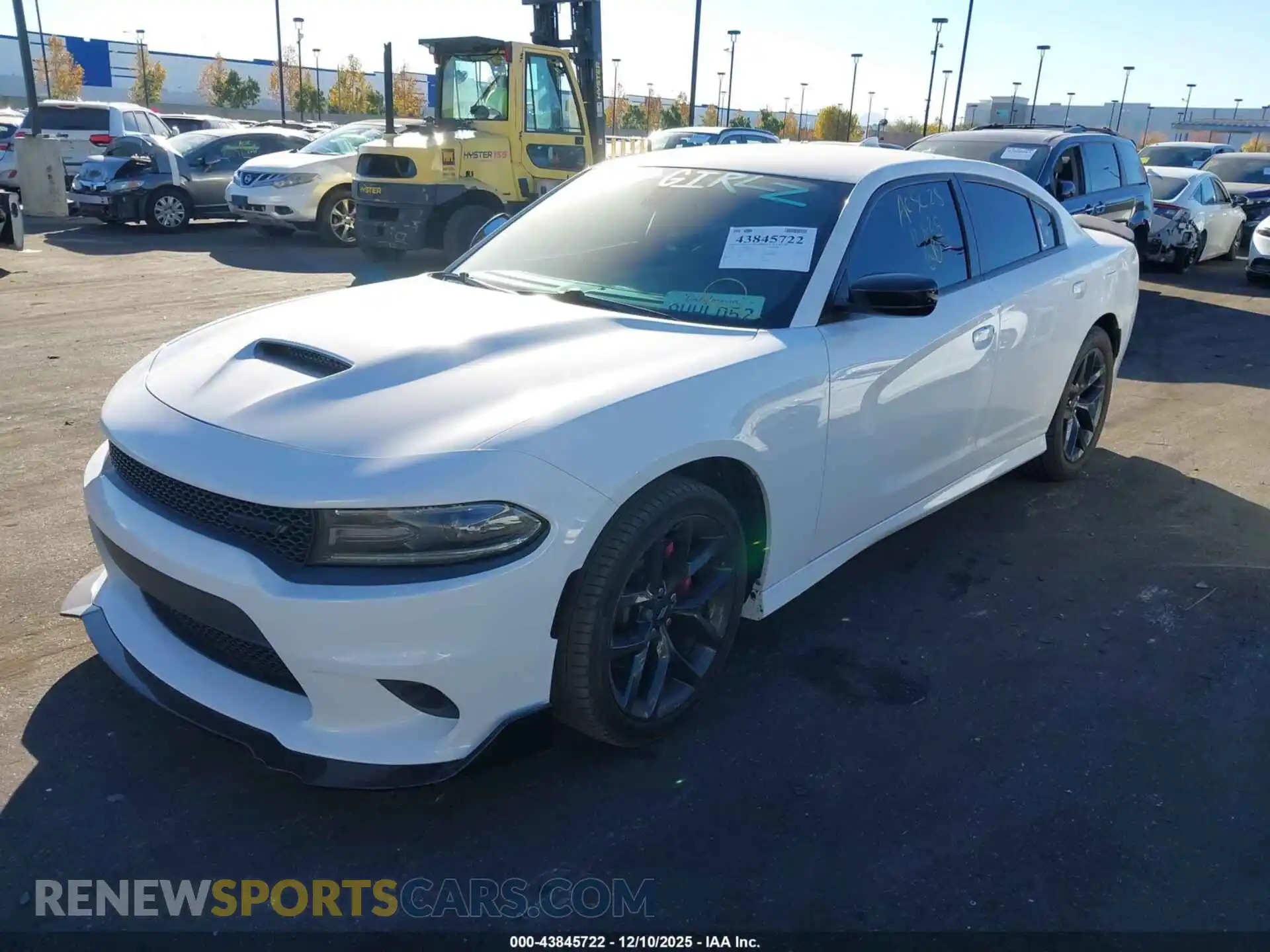 2 Photograph of a damaged car 2C3CDXCT7MH653303 DODGE CHARGER 2021