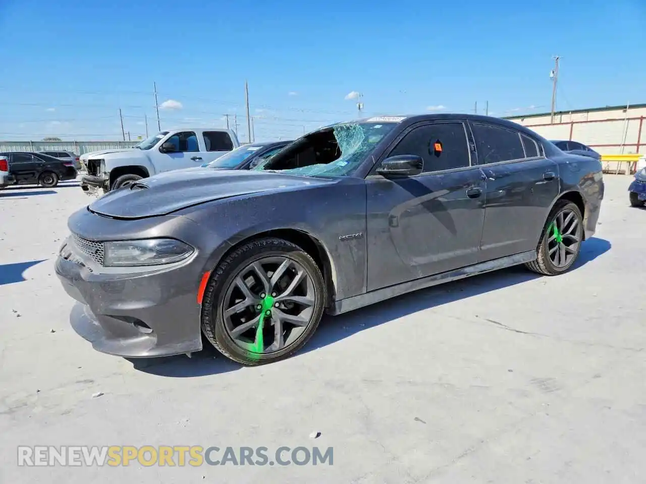 1 fotografías del automóvil dañado 2C3CDXCT8MH507637 DODGE CHARGER 2021
