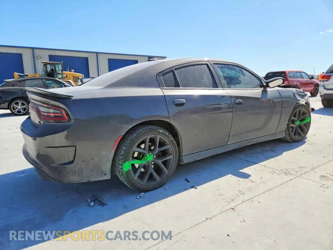 3 fotografías del automóvil dañado 2C3CDXCT8MH507637 DODGE CHARGER 2021