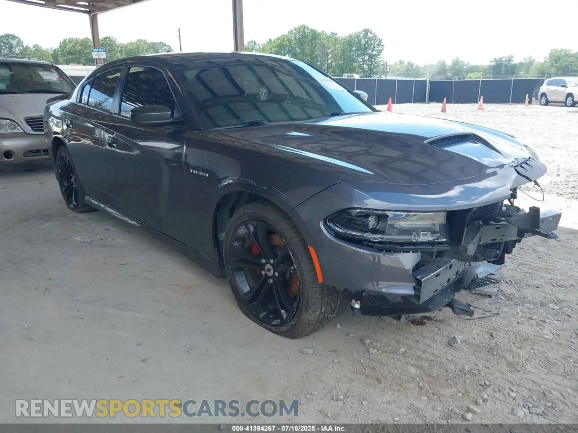 1 Photograph of a damaged car 2C3CDXCT8MH521960 DODGE CHARGER 2021