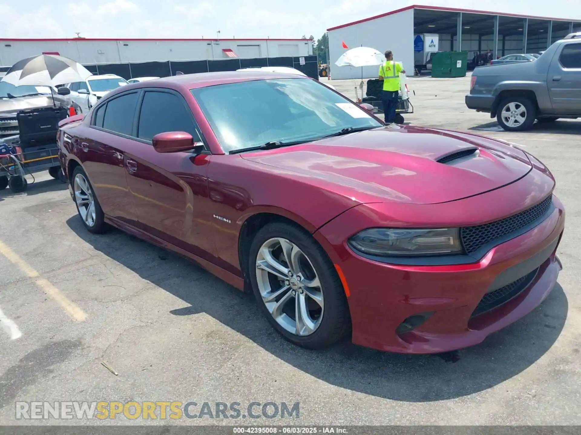 1 Photograph of a damaged car 2C3CDXCT8MH579390 DODGE CHARGER 2021