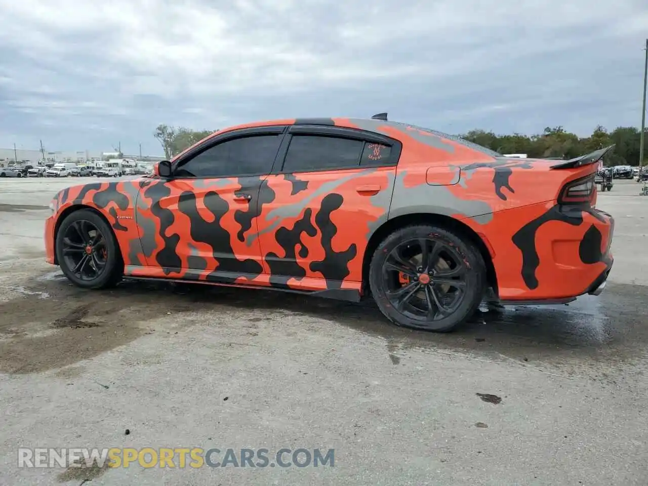 2 Photograph of a damaged car 2C3CDXCT8MH588509 DODGE CHARGER 2021