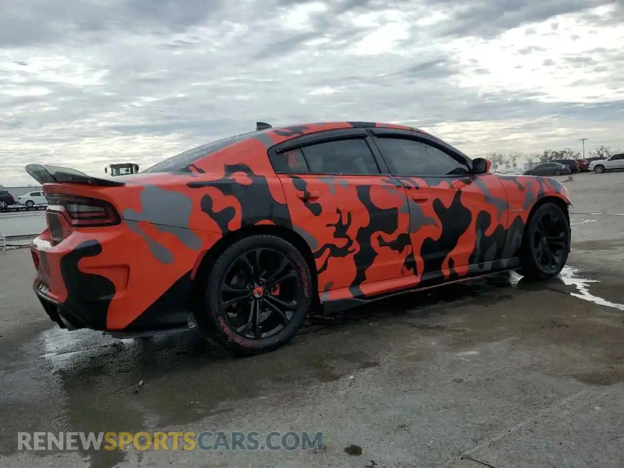 3 Photograph of a damaged car 2C3CDXCT8MH588509 DODGE CHARGER 2021