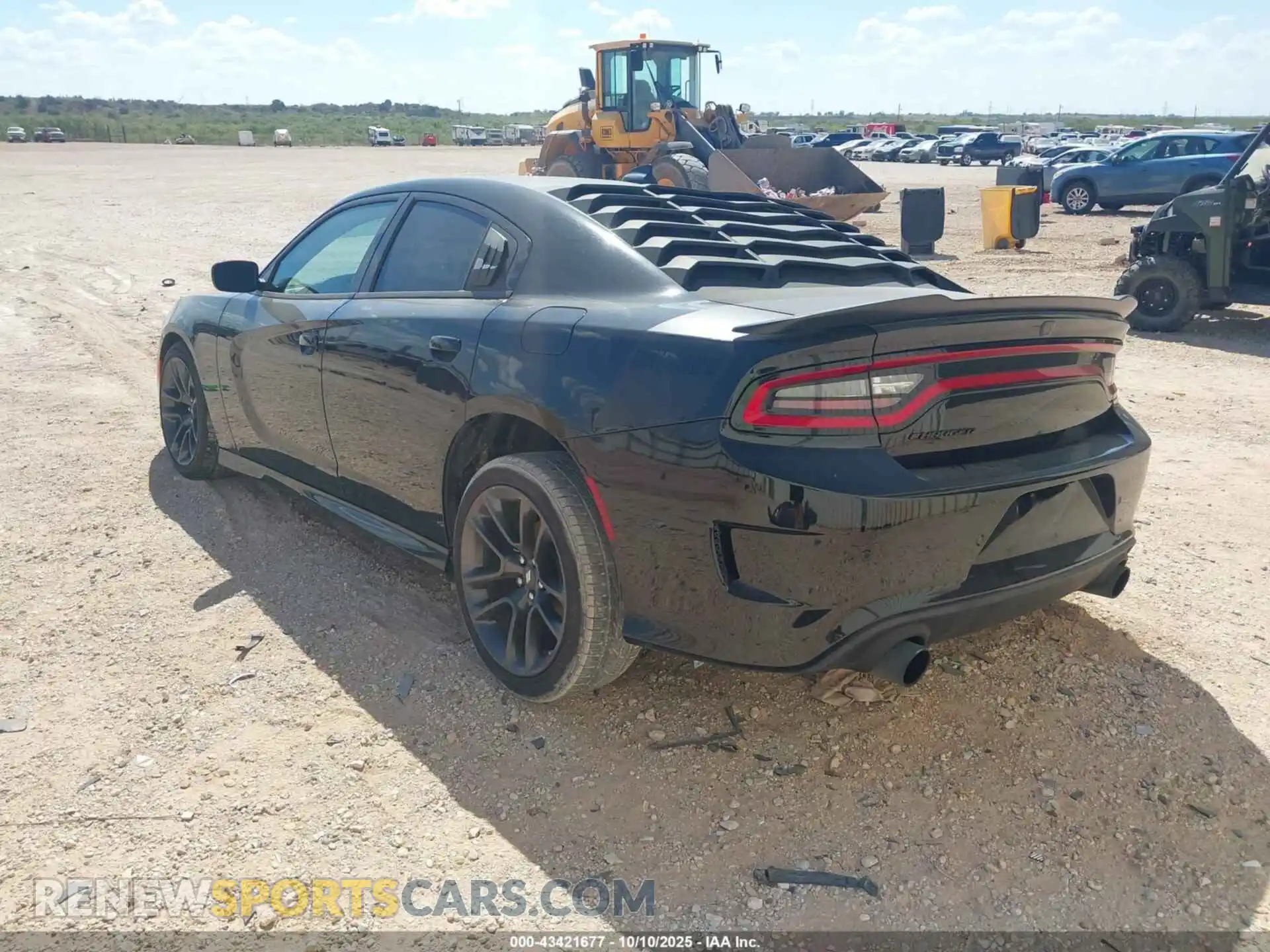 3 Photograph of a damaged car 2C3CDXCT8MH594732 DODGE CHARGER 2021