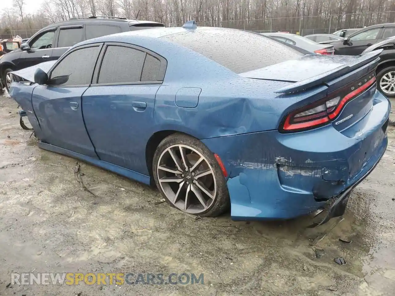 2 Photograph of a damaged car 2C3CDXCT8MH598408 DODGE CHARGER 2021