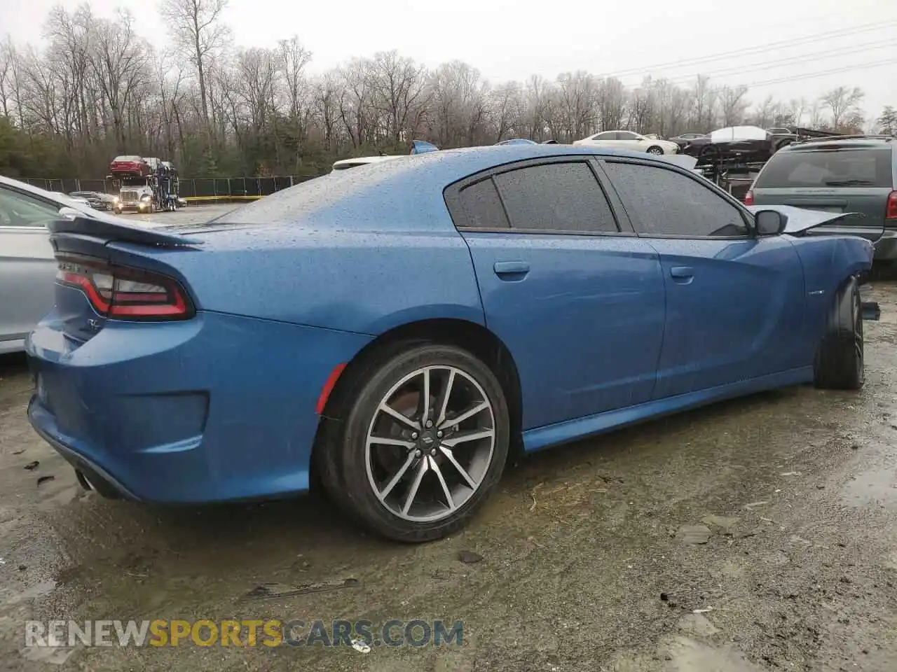 3 Photograph of a damaged car 2C3CDXCT8MH598408 DODGE CHARGER 2021