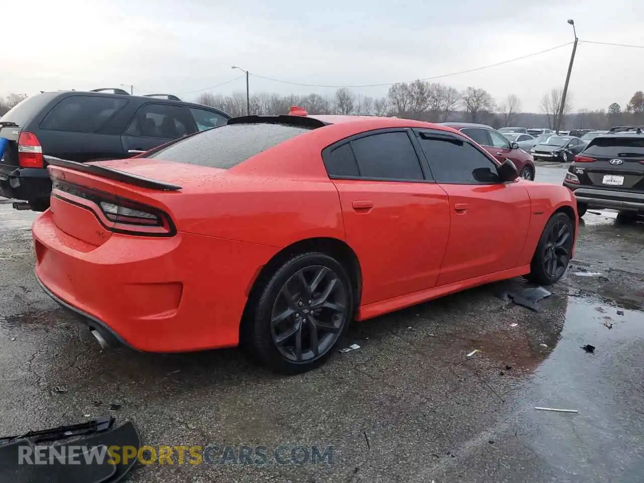 3 Photograph of a damaged car 2C3CDXCT8MH622867 DODGE CHARGER 2021