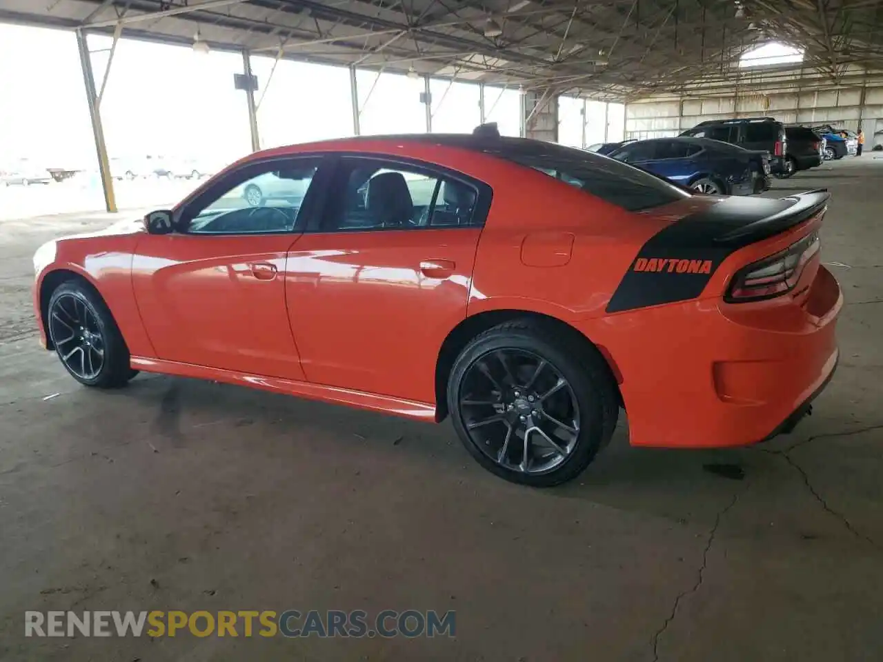 2 Photograph of a damaged car 2C3CDXCT8MH674998 DODGE CHARGER 2021