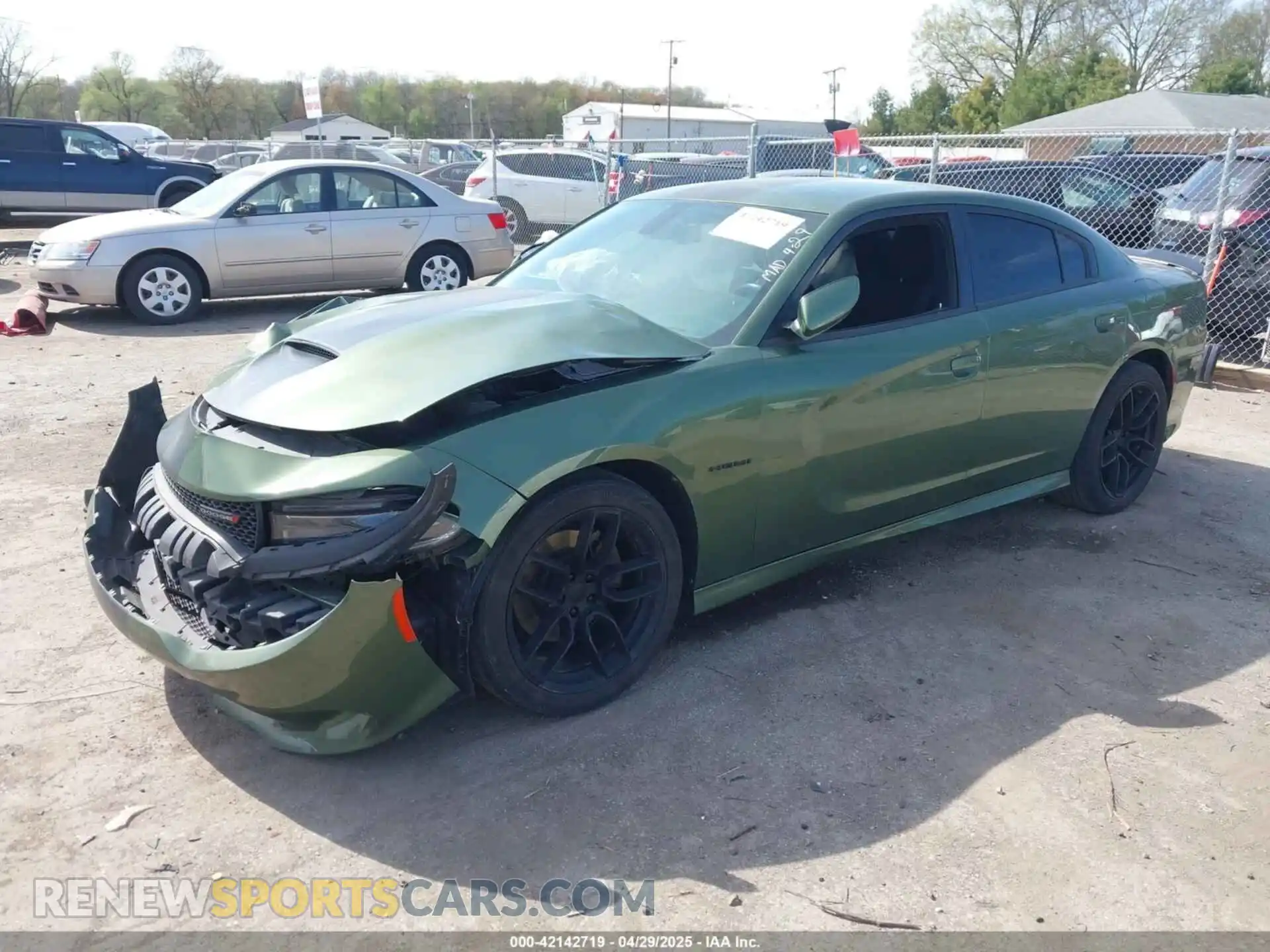 2 Photograph of a damaged car 2C3CDXCT9MH569743 DODGE CHARGER 2021