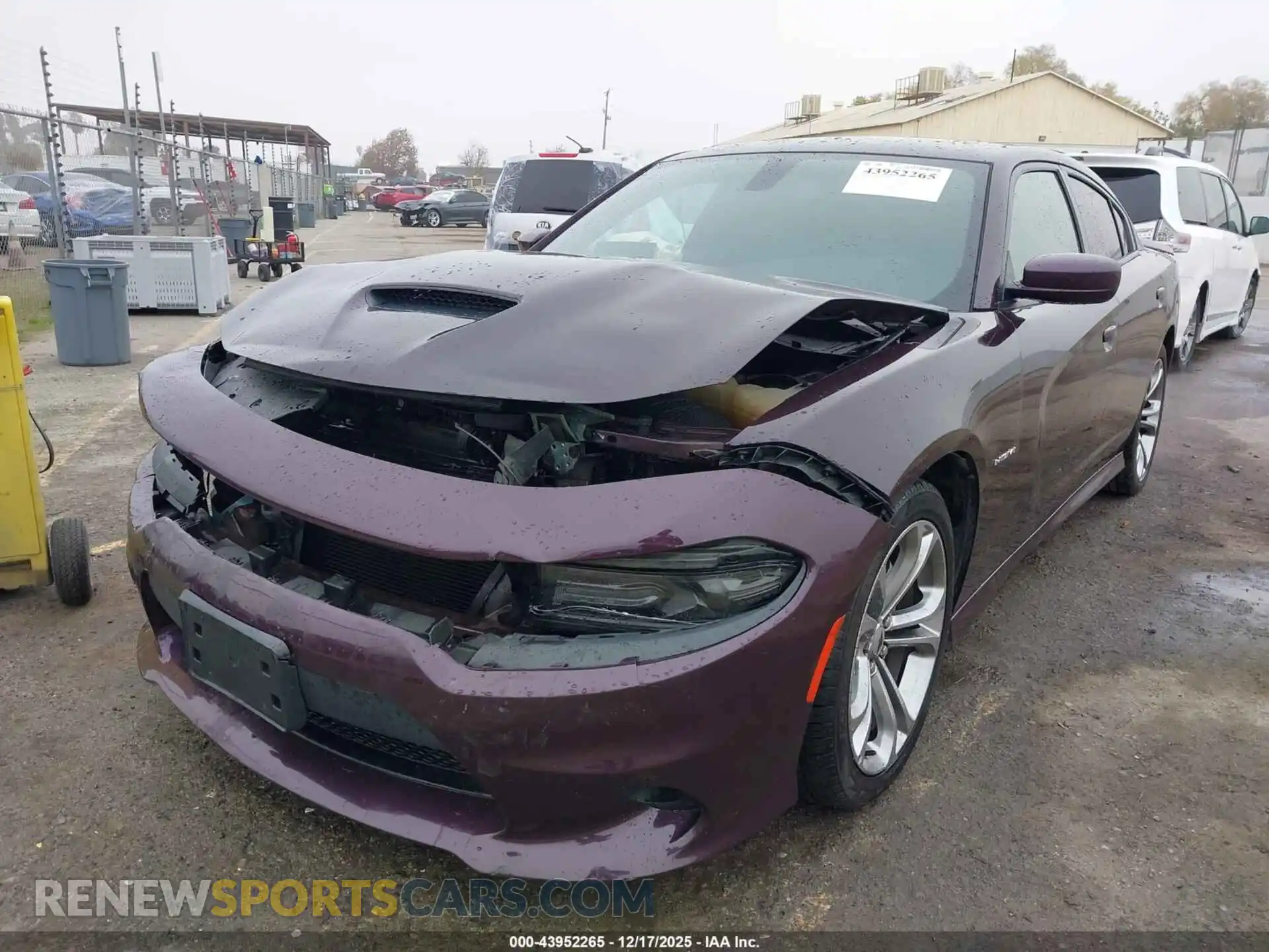 2 Photograph of a damaged car 2C3CDXCT9MH575381 DODGE CHARGER 2021