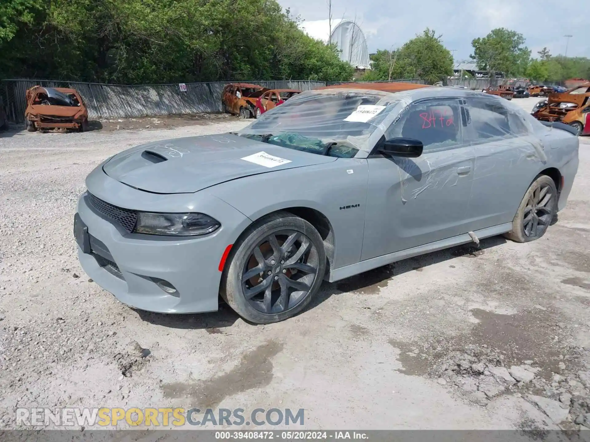 2 Photograph of a damaged car 2C3CDXCT9MH576479 DODGE CHARGER 2021