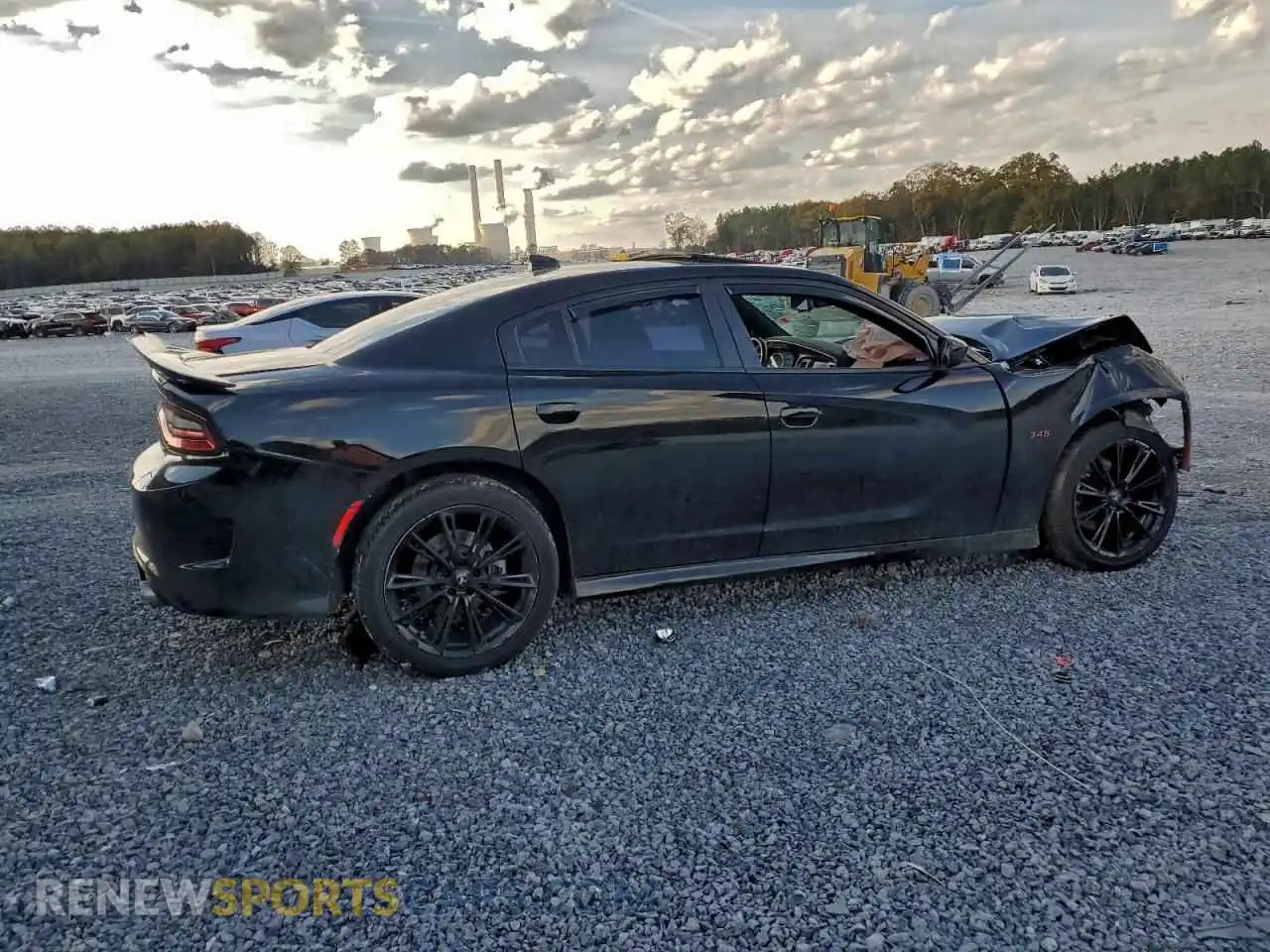3 Photograph of a damaged car 2C3CDXCT9MH579267 DODGE CHARGER 2021