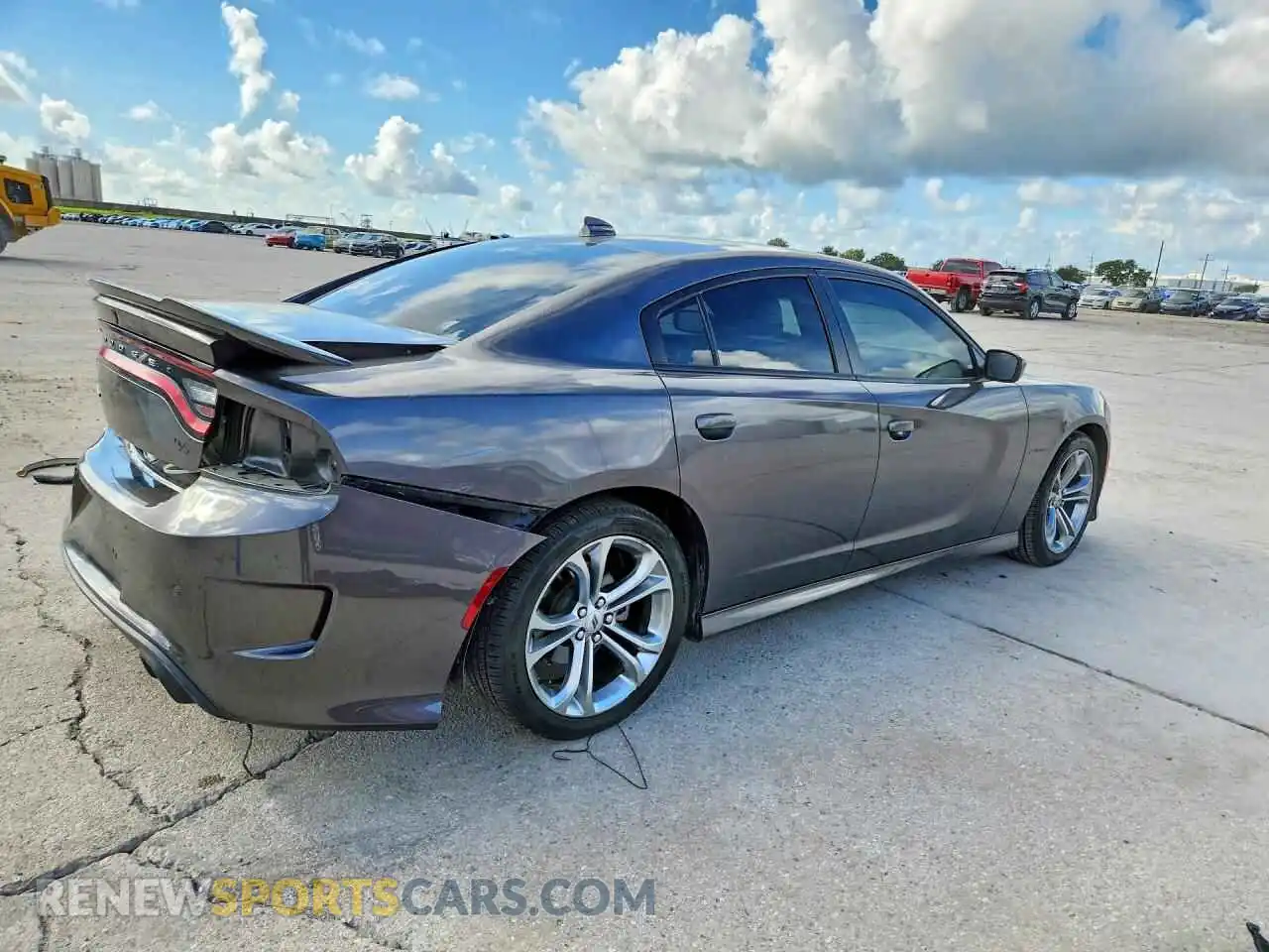 3 Photograph of a damaged car 2C3CDXCT9MH652914 DODGE CHARGER 2021