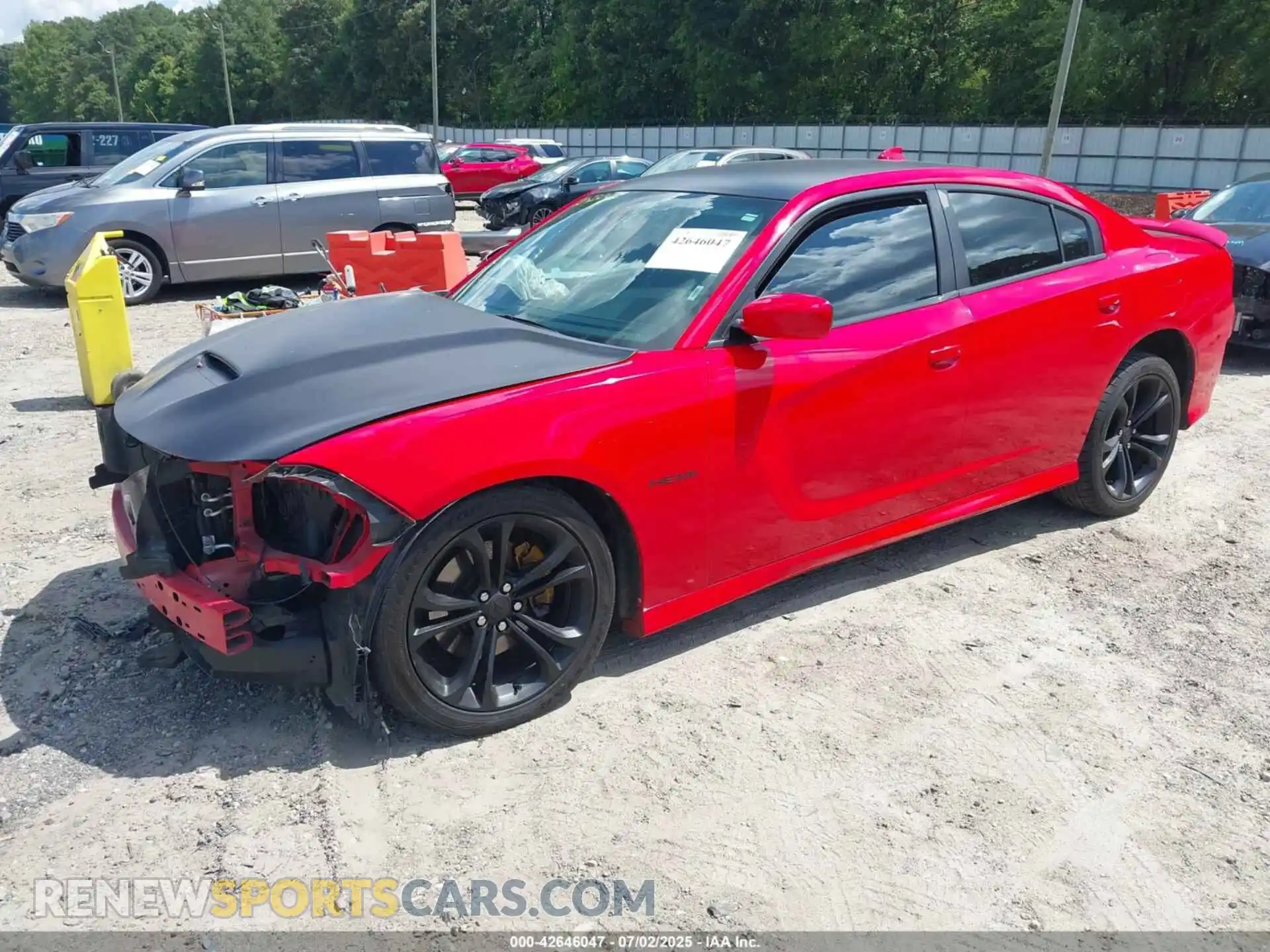 2 Photograph of a damaged car 2C3CDXCTXMH521894 DODGE CHARGER 2021