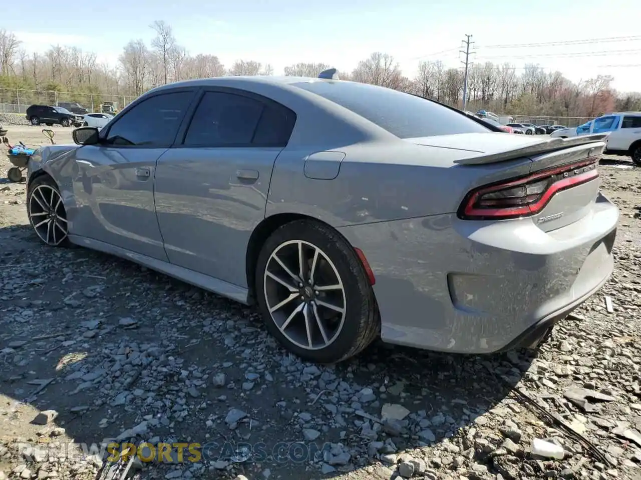 2 Photograph of a damaged car 2C3CDXCTXMH587992 DODGE CHARGER 2021