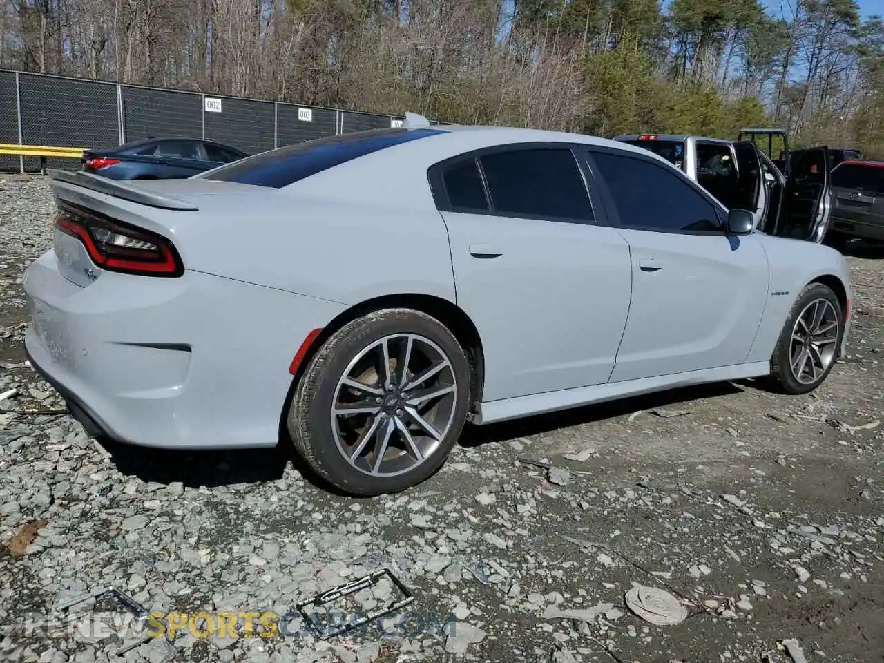 3 Photograph of a damaged car 2C3CDXCTXMH587992 DODGE CHARGER 2021