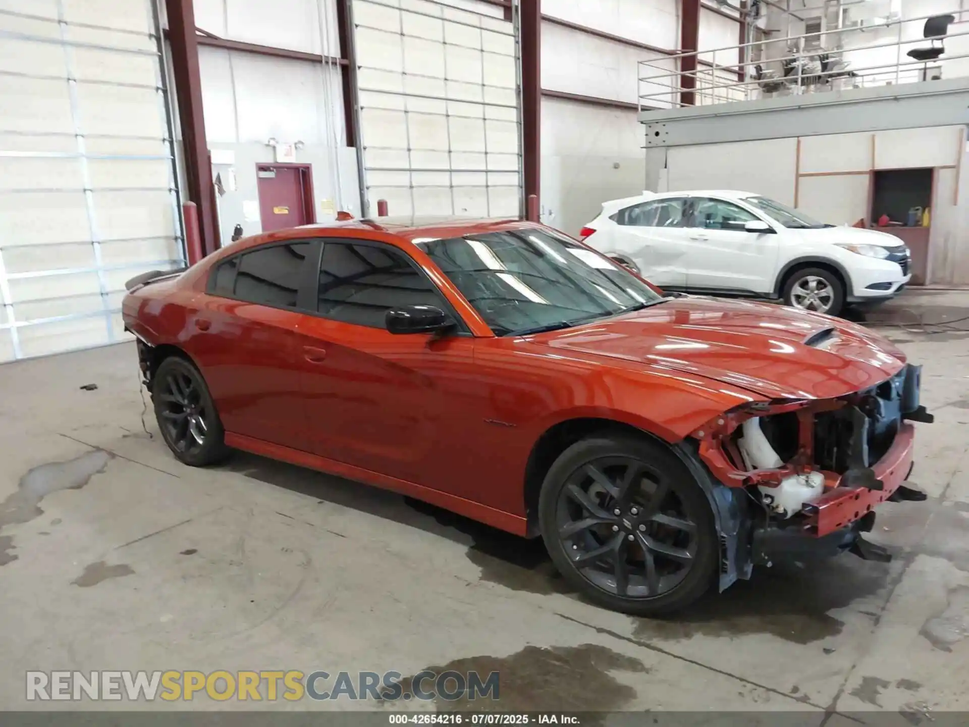 1 Photograph of a damaged car 2C3CDXCTXMH648175 DODGE CHARGER 2021