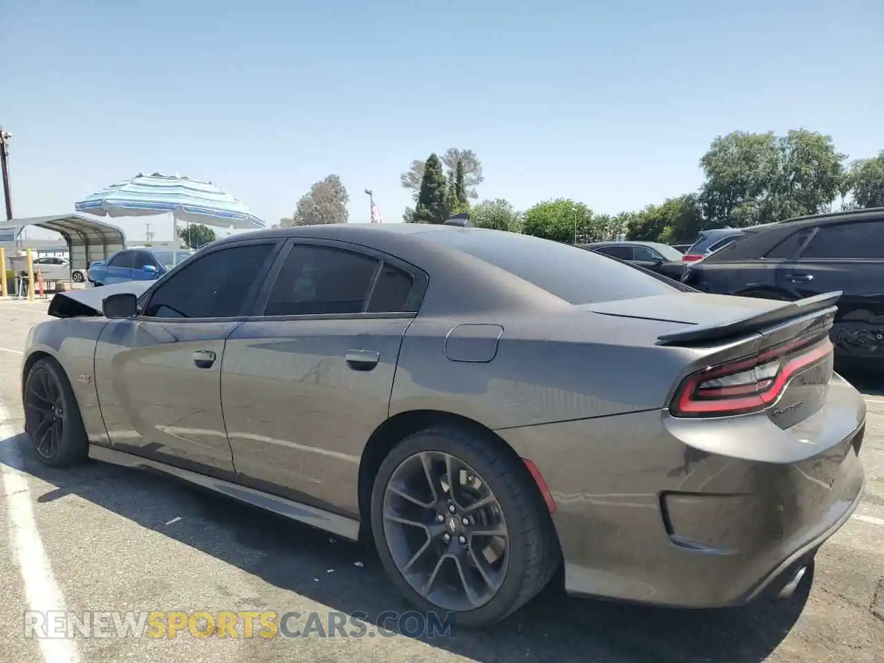 2 Photograph of a damaged car 2C3CDXGJ0MH543847 DODGE CHARGER 2021