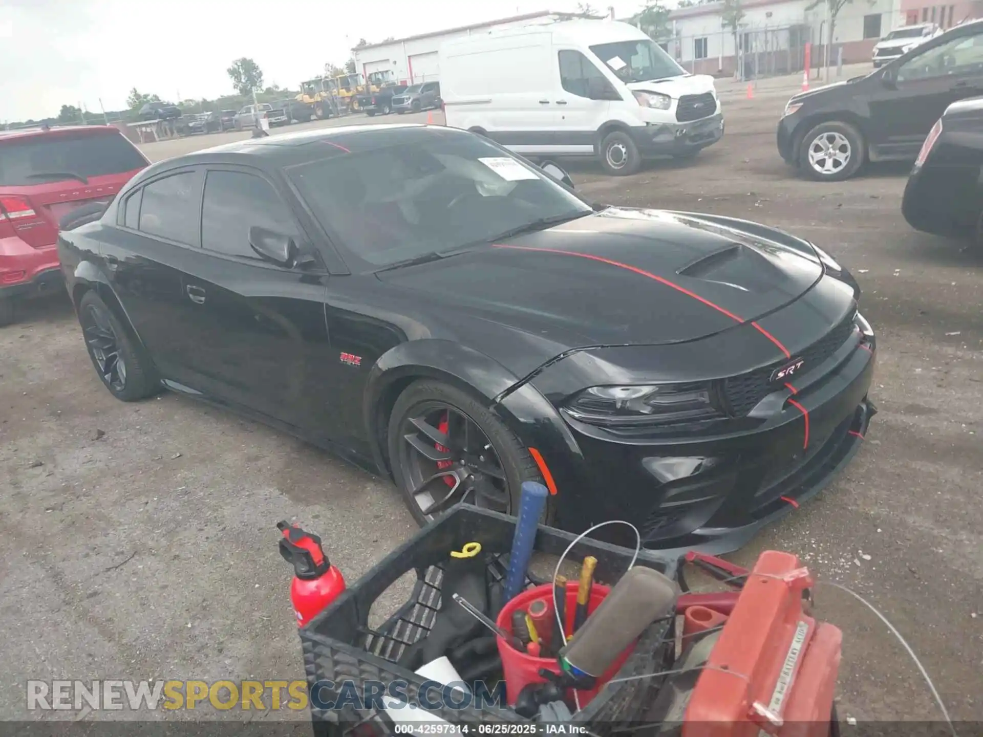 1 Photograph of a damaged car 2C3CDXGJ0MH562401 DODGE CHARGER 2021
