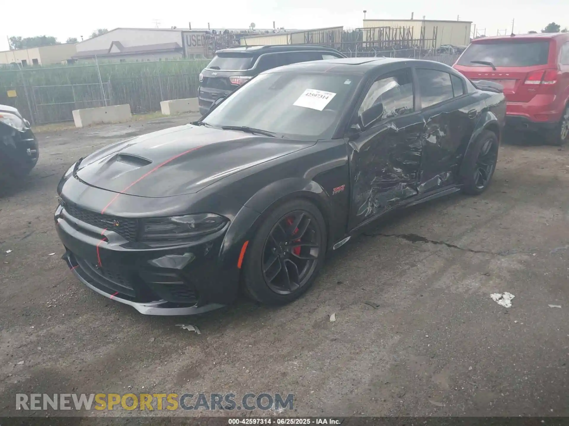 2 Photograph of a damaged car 2C3CDXGJ0MH562401 DODGE CHARGER 2021