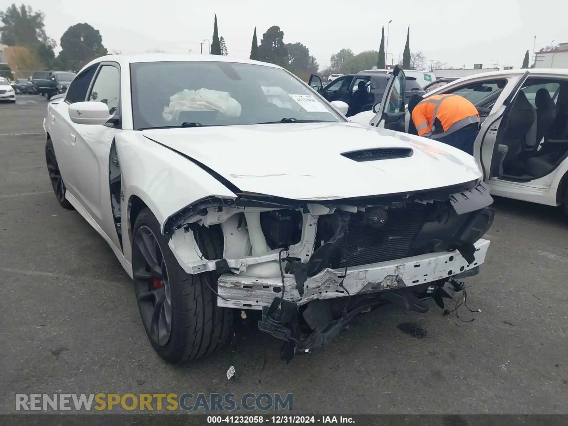 1 Photograph of a damaged car 2C3CDXGJ0MH581031 DODGE CHARGER 2021