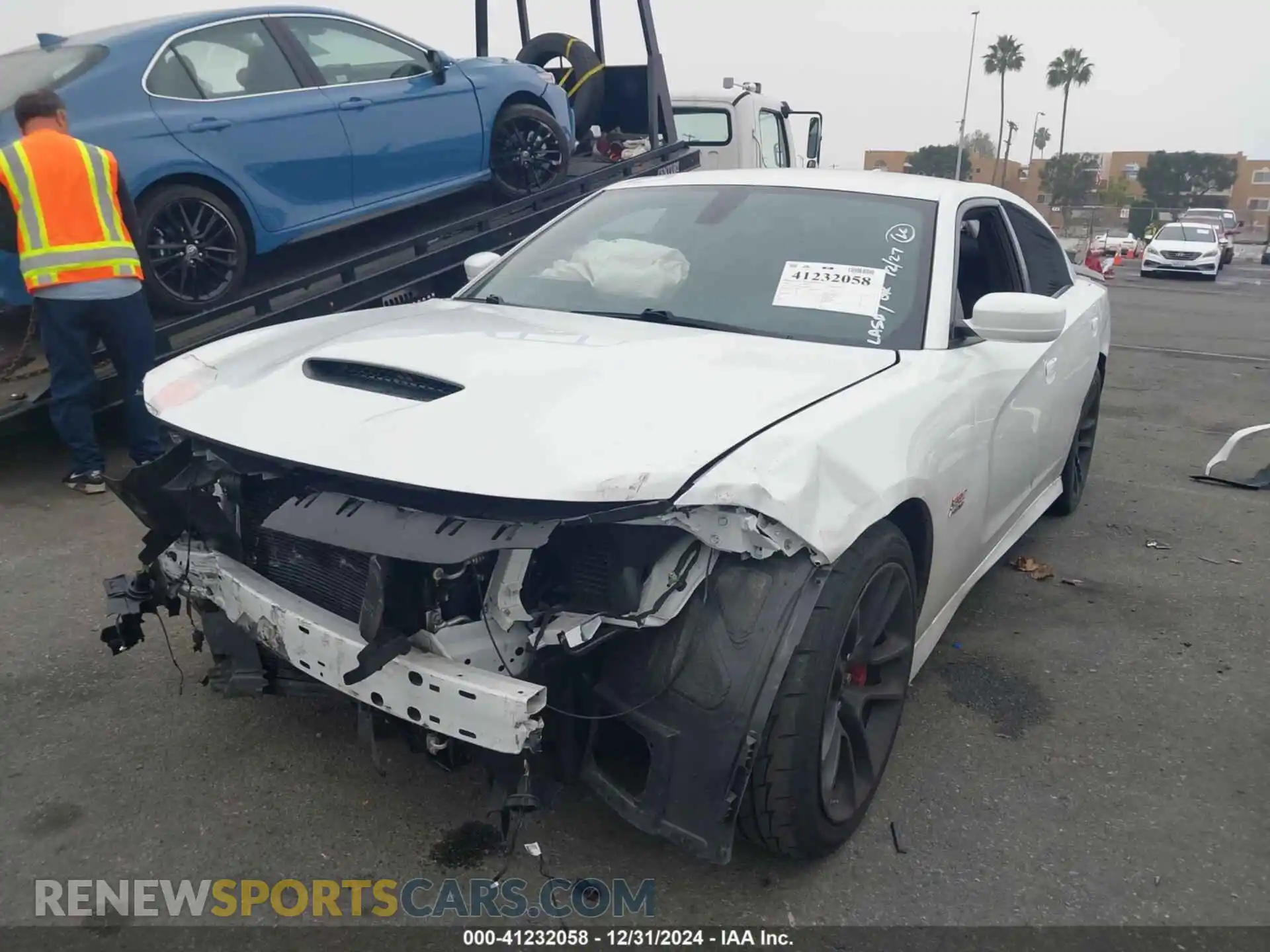 2 Photograph of a damaged car 2C3CDXGJ0MH581031 DODGE CHARGER 2021