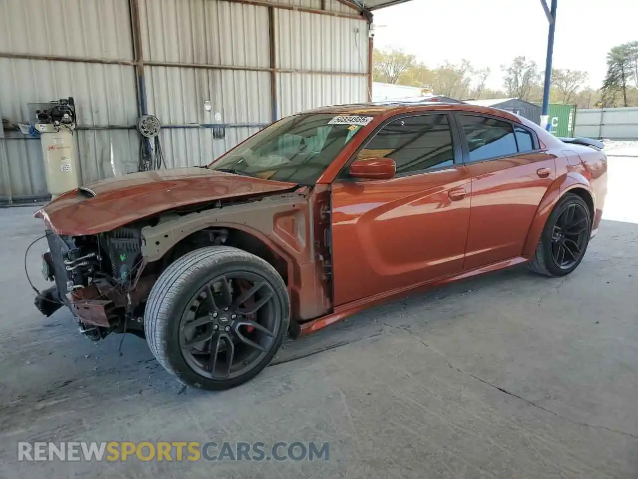 1 fotografías del automóvil dañado 2C3CDXGJ0MH581384 DODGE CHARGER 2021