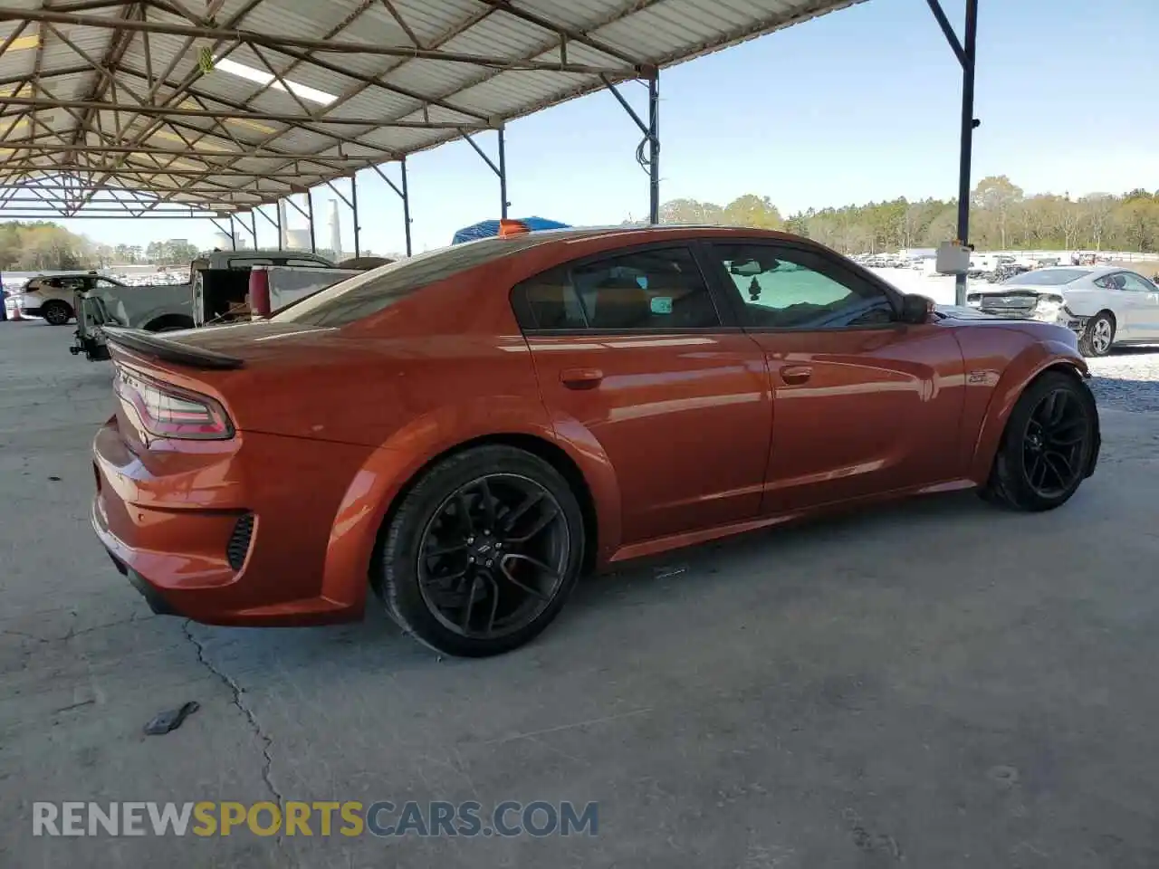 3 fotografías del automóvil dañado 2C3CDXGJ0MH581384 DODGE CHARGER 2021