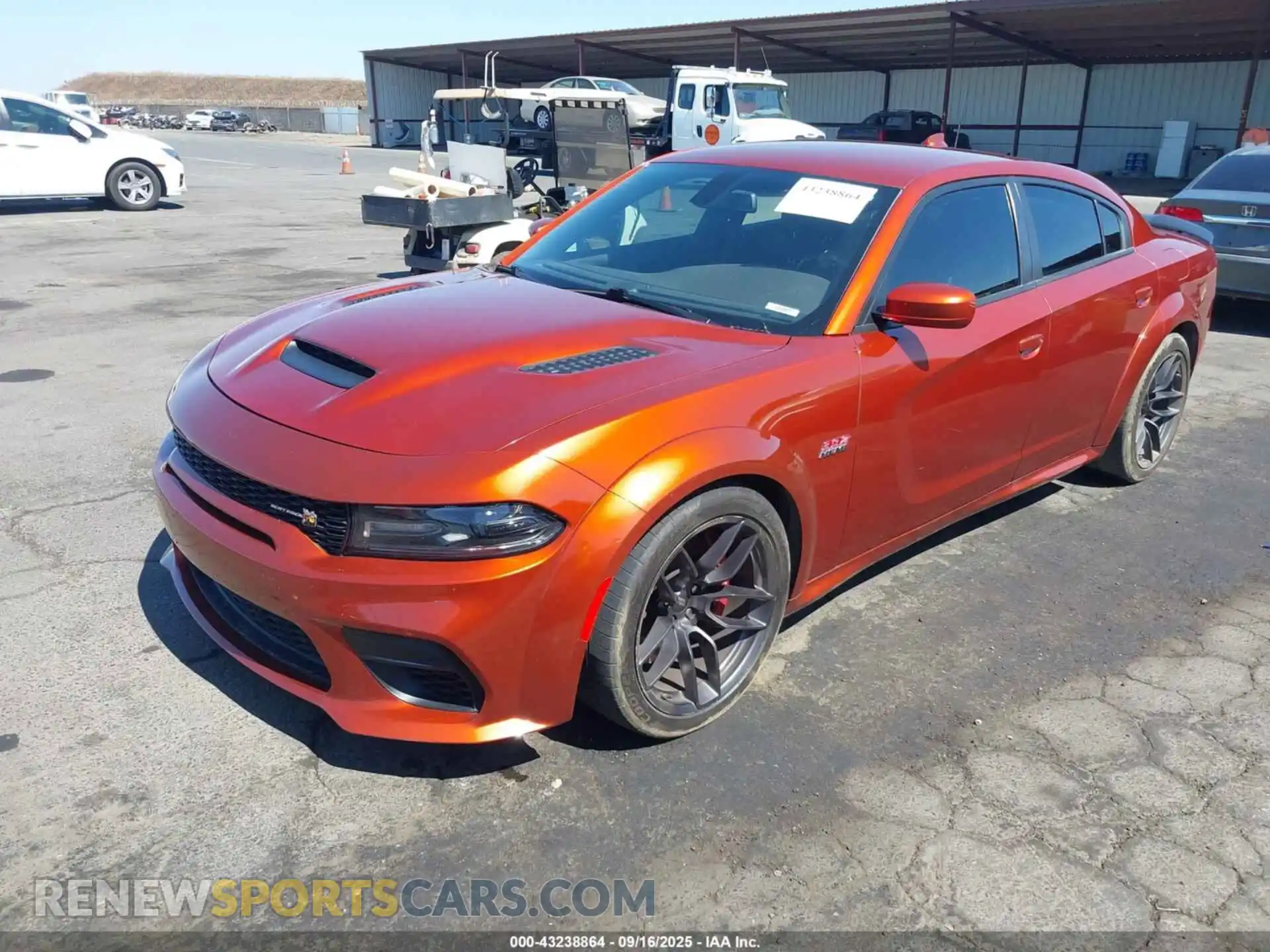 2 Photograph of a damaged car 2C3CDXGJ0MH584740 DODGE CHARGER 2021