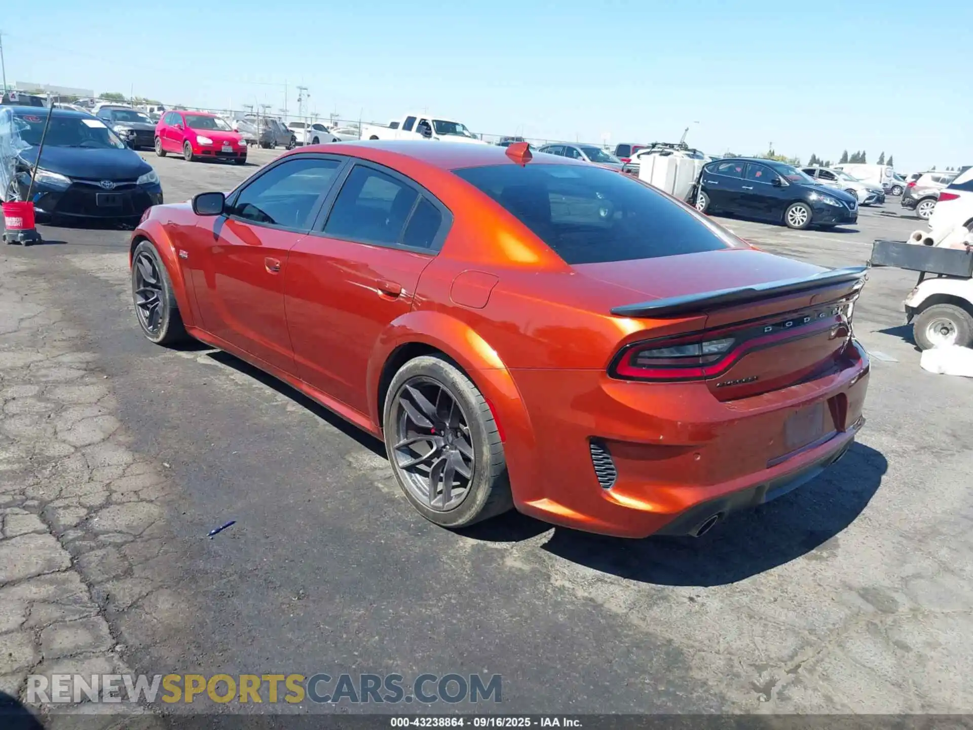 3 Photograph of a damaged car 2C3CDXGJ0MH584740 DODGE CHARGER 2021