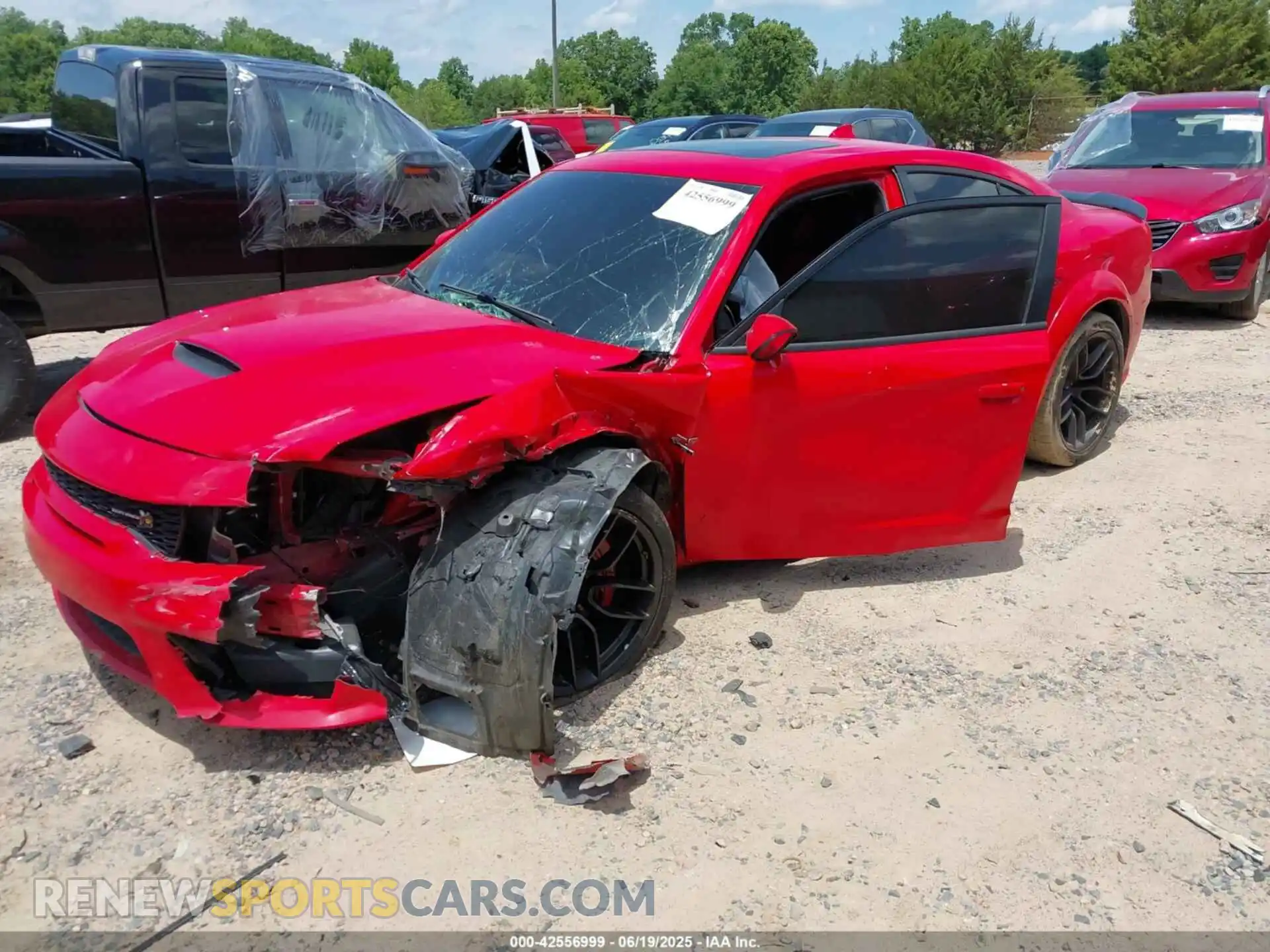 2 Photograph of a damaged car 2C3CDXGJ0MH598105 DODGE CHARGER 2021