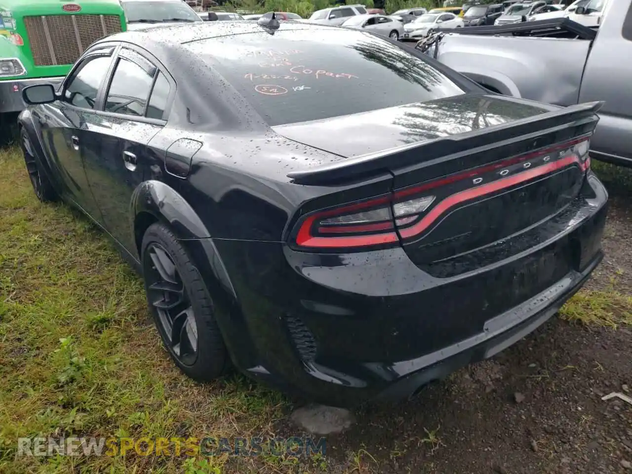 2 Photograph of a damaged car 2C3CDXGJ0MH602783 DODGE CHARGER 2021
