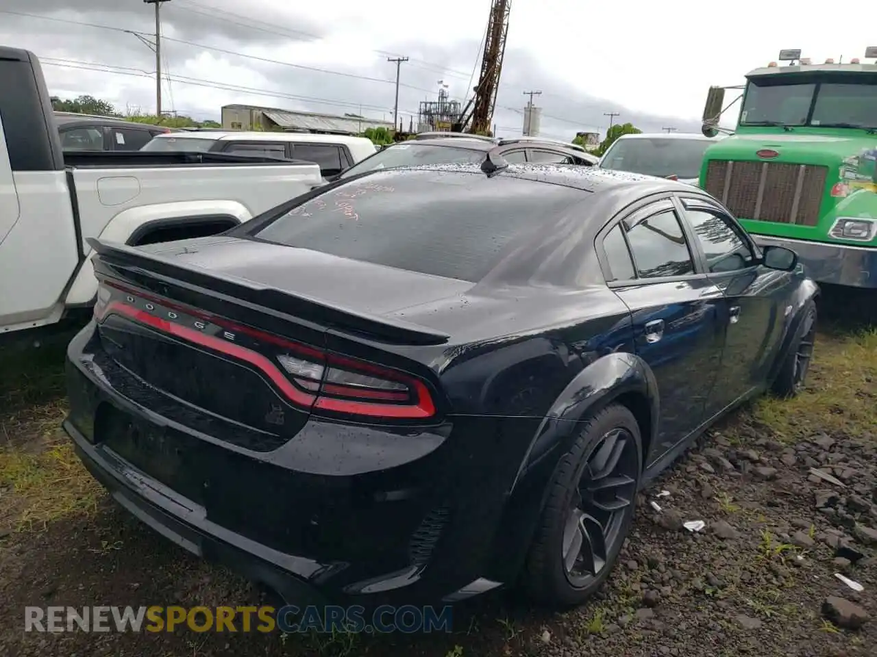 3 Photograph of a damaged car 2C3CDXGJ0MH602783 DODGE CHARGER 2021