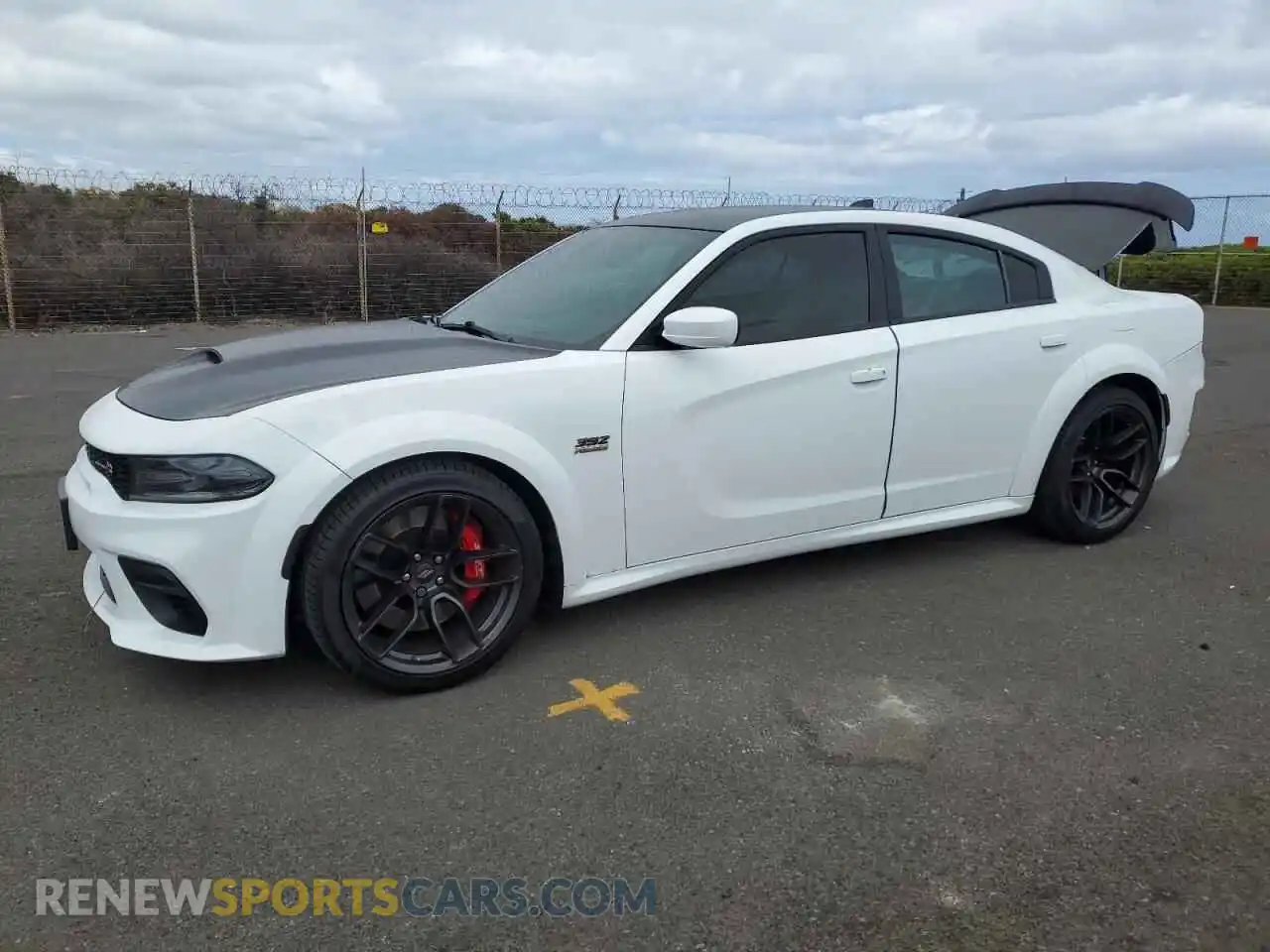 1 Photograph of a damaged car 2C3CDXGJ0MH621740 DODGE CHARGER 2021