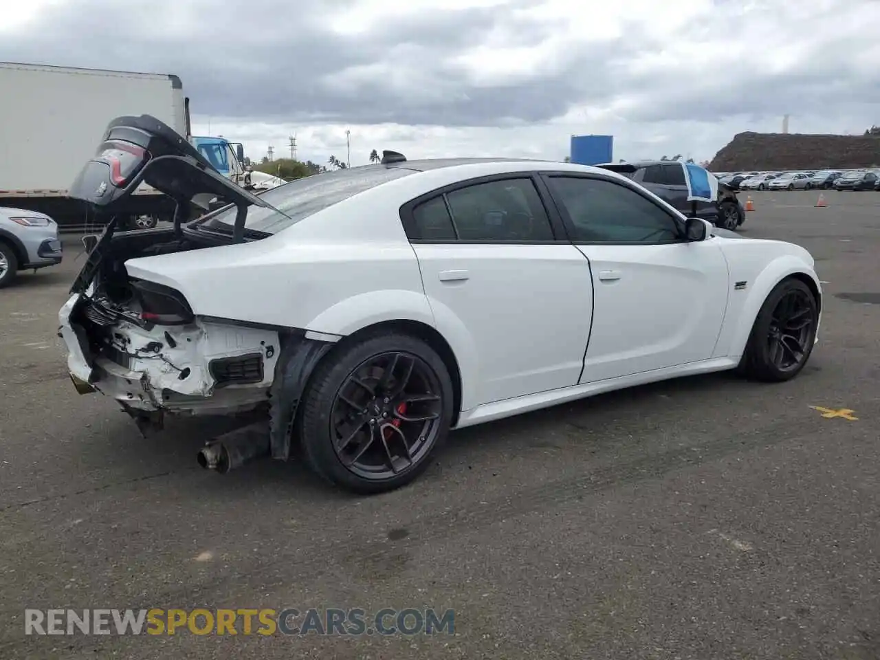 3 Photograph of a damaged car 2C3CDXGJ0MH621740 DODGE CHARGER 2021