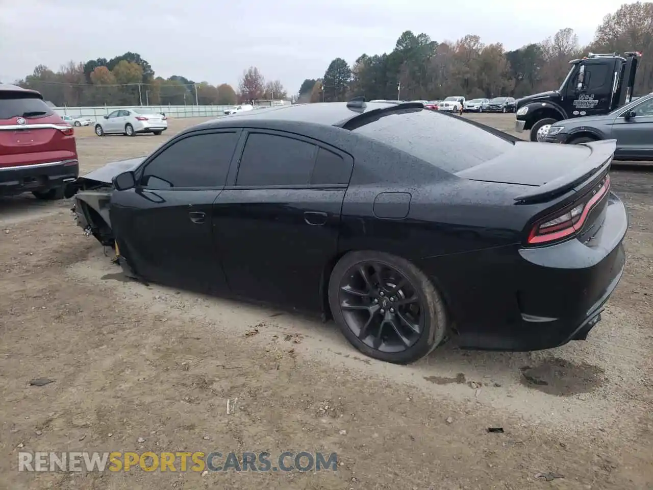 2 Photograph of a damaged car 2C3CDXGJ0MH623035 DODGE CHARGER 2021