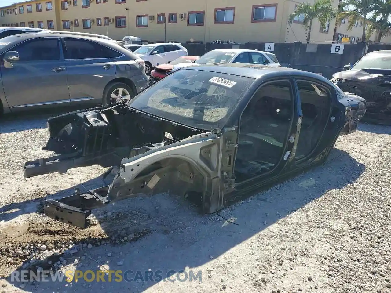 1 Photograph of a damaged car 2C3CDXGJ0MH630471 DODGE CHARGER 2021
