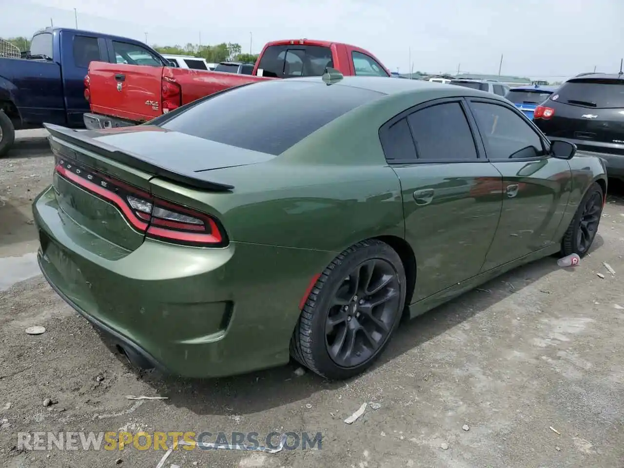 3 Photograph of a damaged car 2C3CDXGJ0MH663549 DODGE CHARGER 2021