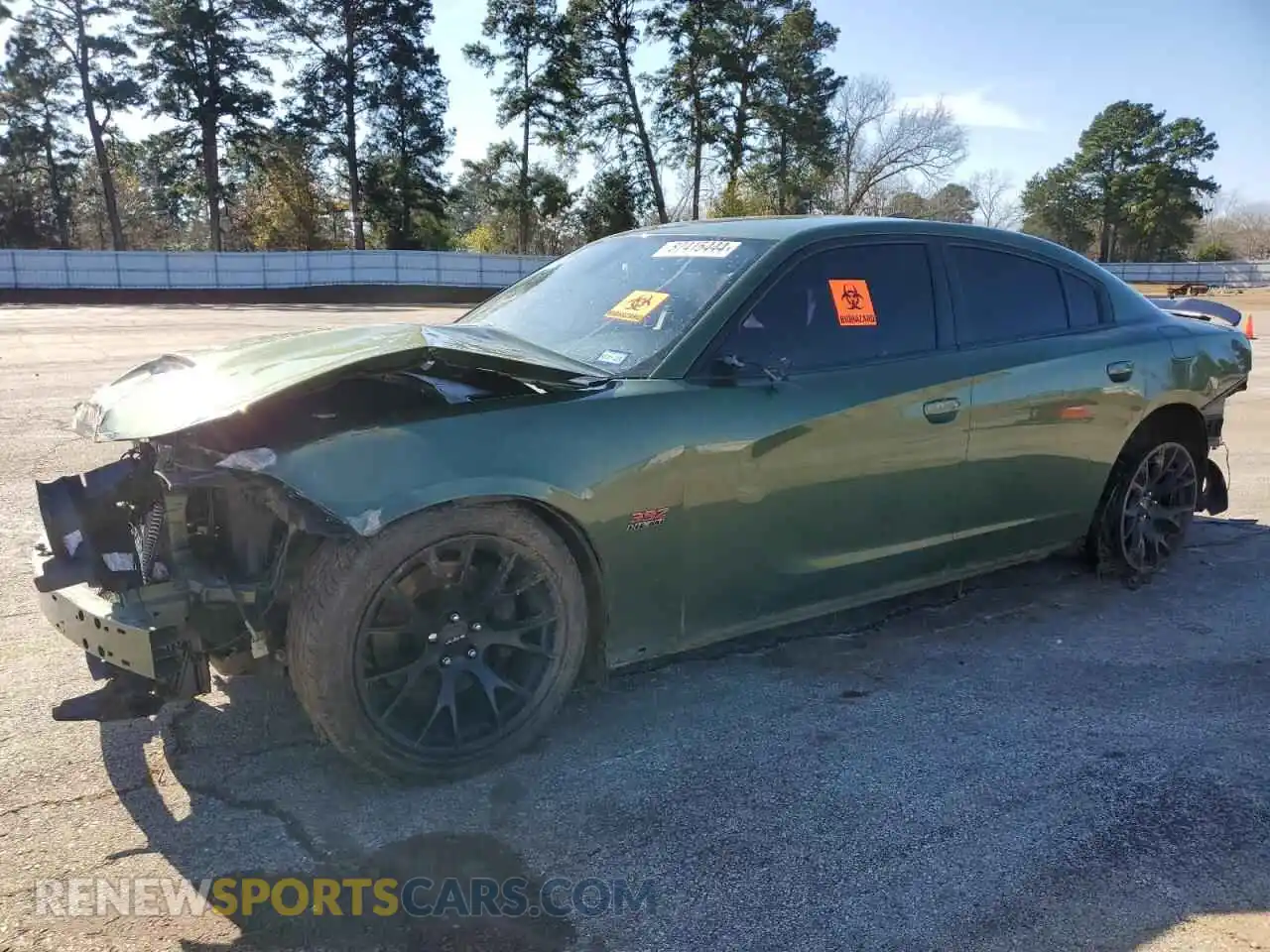 1 Photograph of a damaged car 2C3CDXGJ1MH511408 DODGE CHARGER 2021